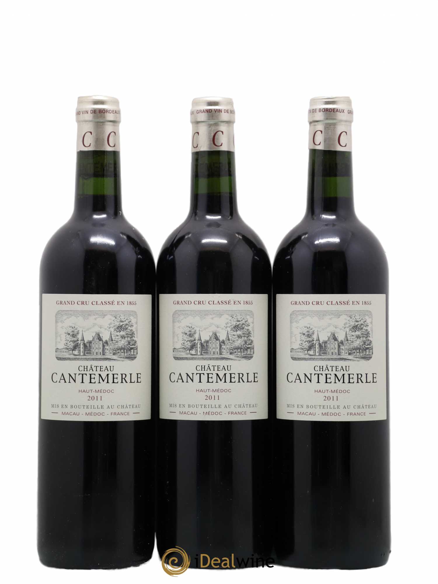 Château Cantemerle 5ème Grand Cru Classé 2011 - Lot de 6 bouteilles - 2