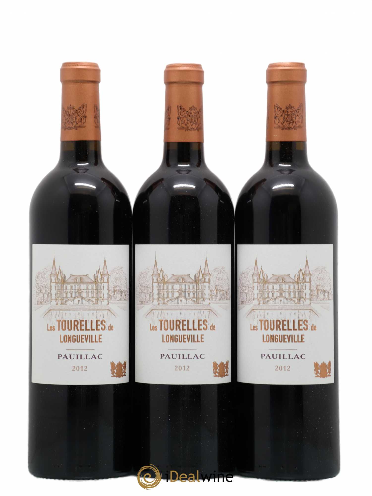 Les Tourelles de Longueville Second Vin 2012 - Lot de 6 bouteilles - 1