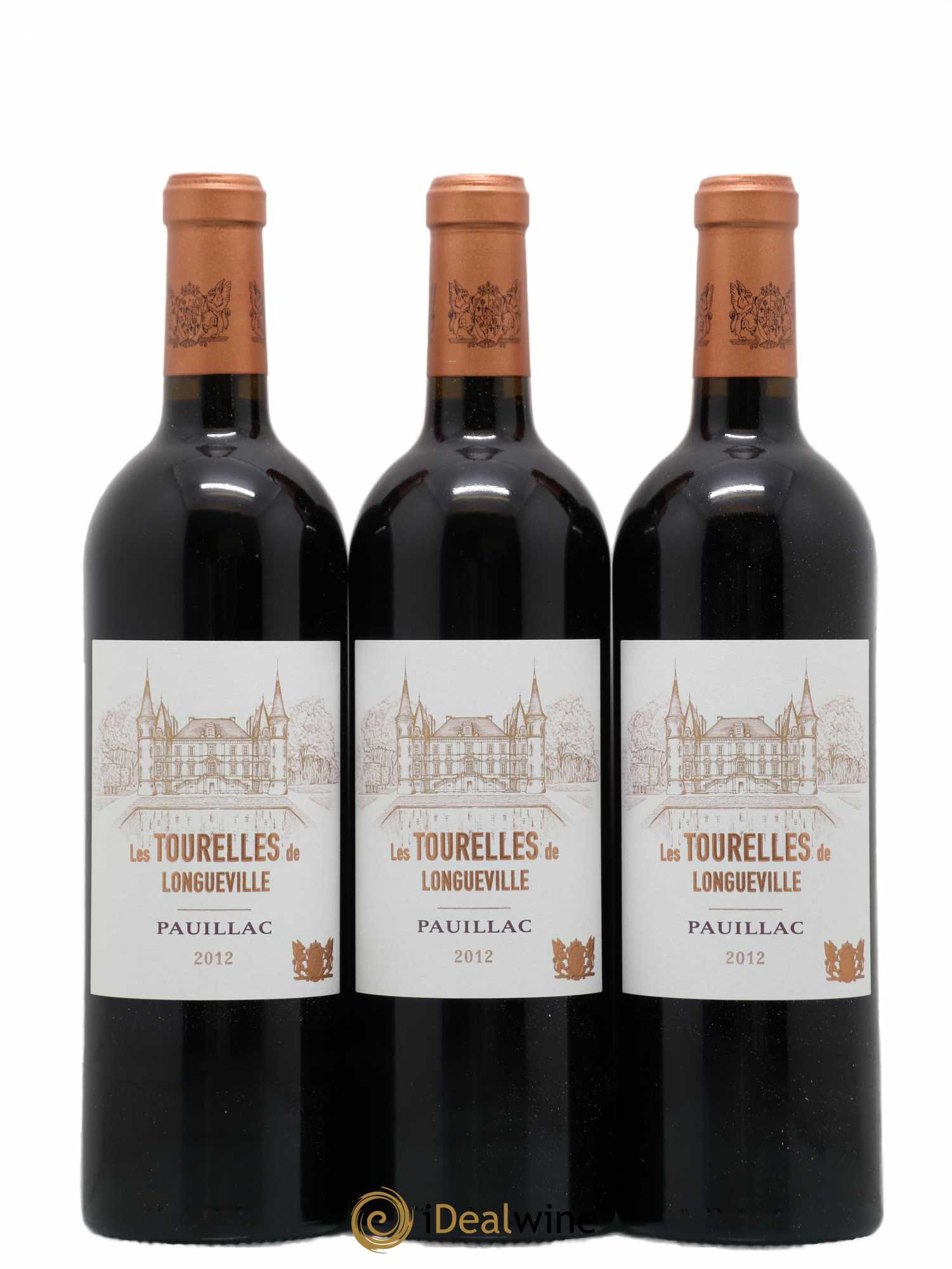 Les Tourelles de Longueville Second Vin 2012 - Lot de 6 bouteilles - 2
