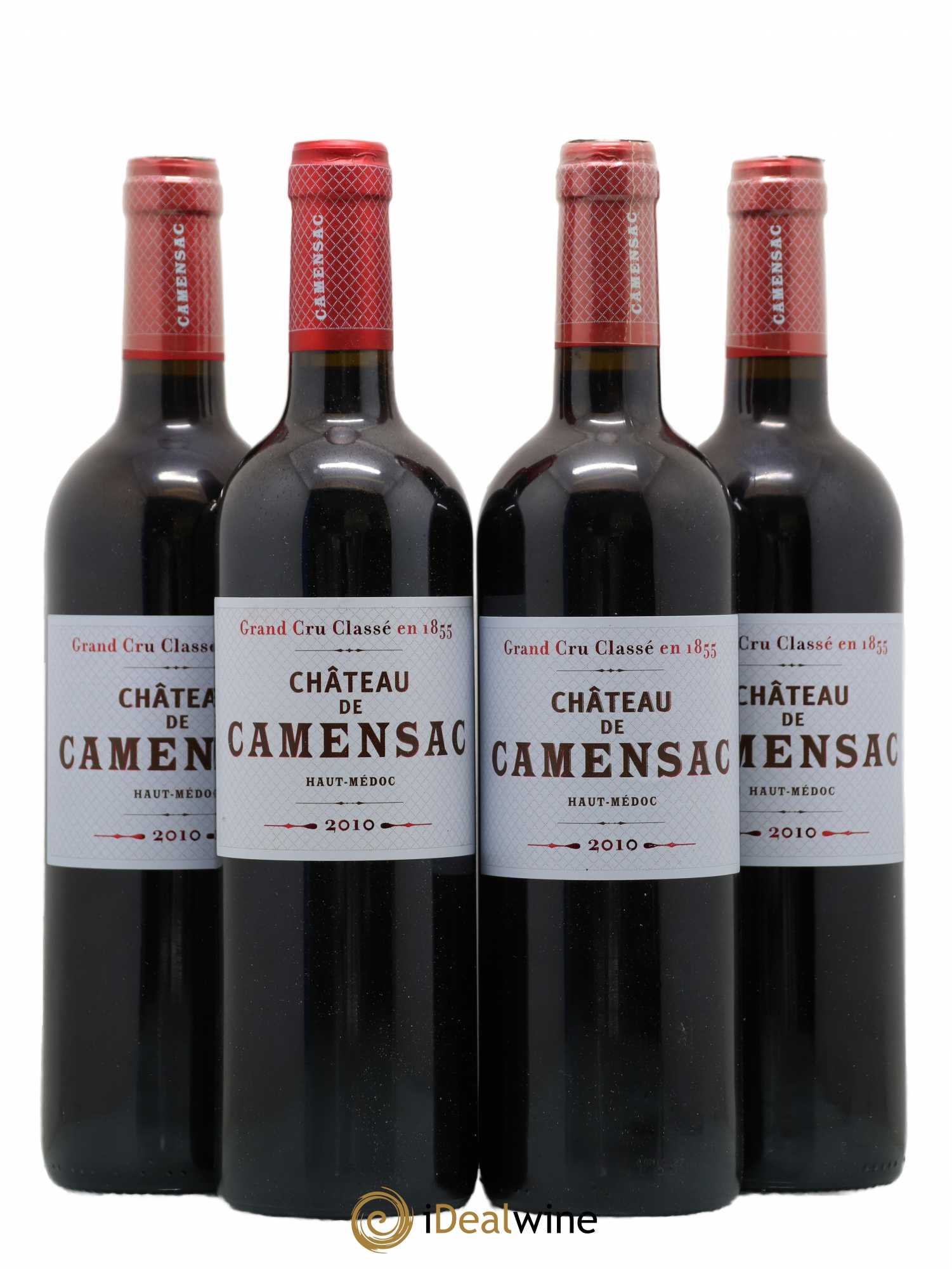 Château Camensac 5ème Grand Cru Classé 2010 - Lot de 4 bouteilles - 0