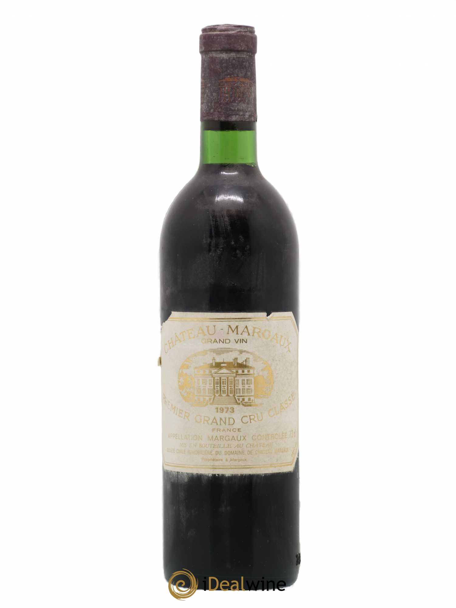 Château Margaux 1er Grand Cru Classé 1973 - Lot de 1 bouteille - 0