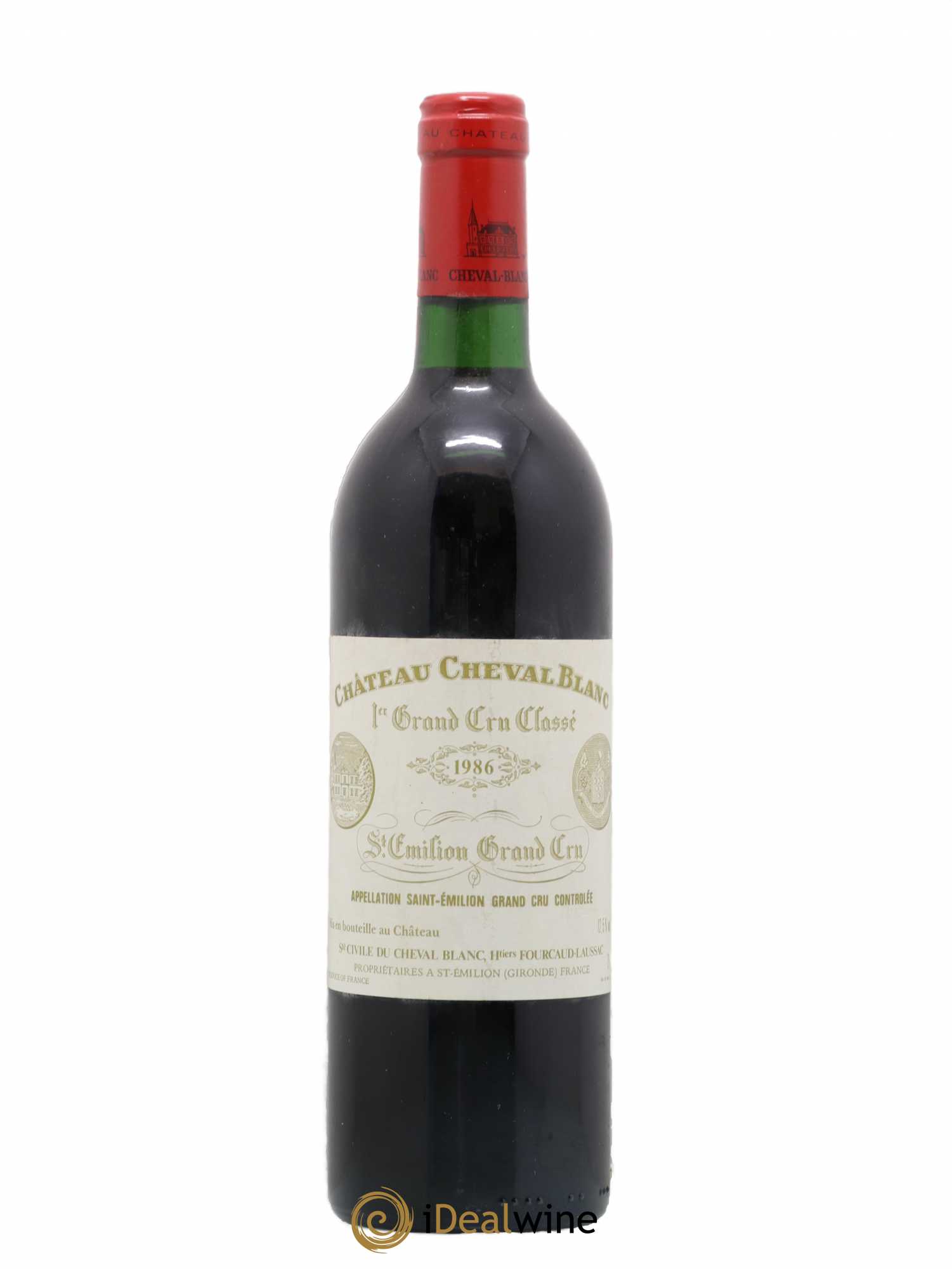 Château Cheval Blanc 1er Grand Cru Classé A 1986 - Lot de 1 bouteille - 0
