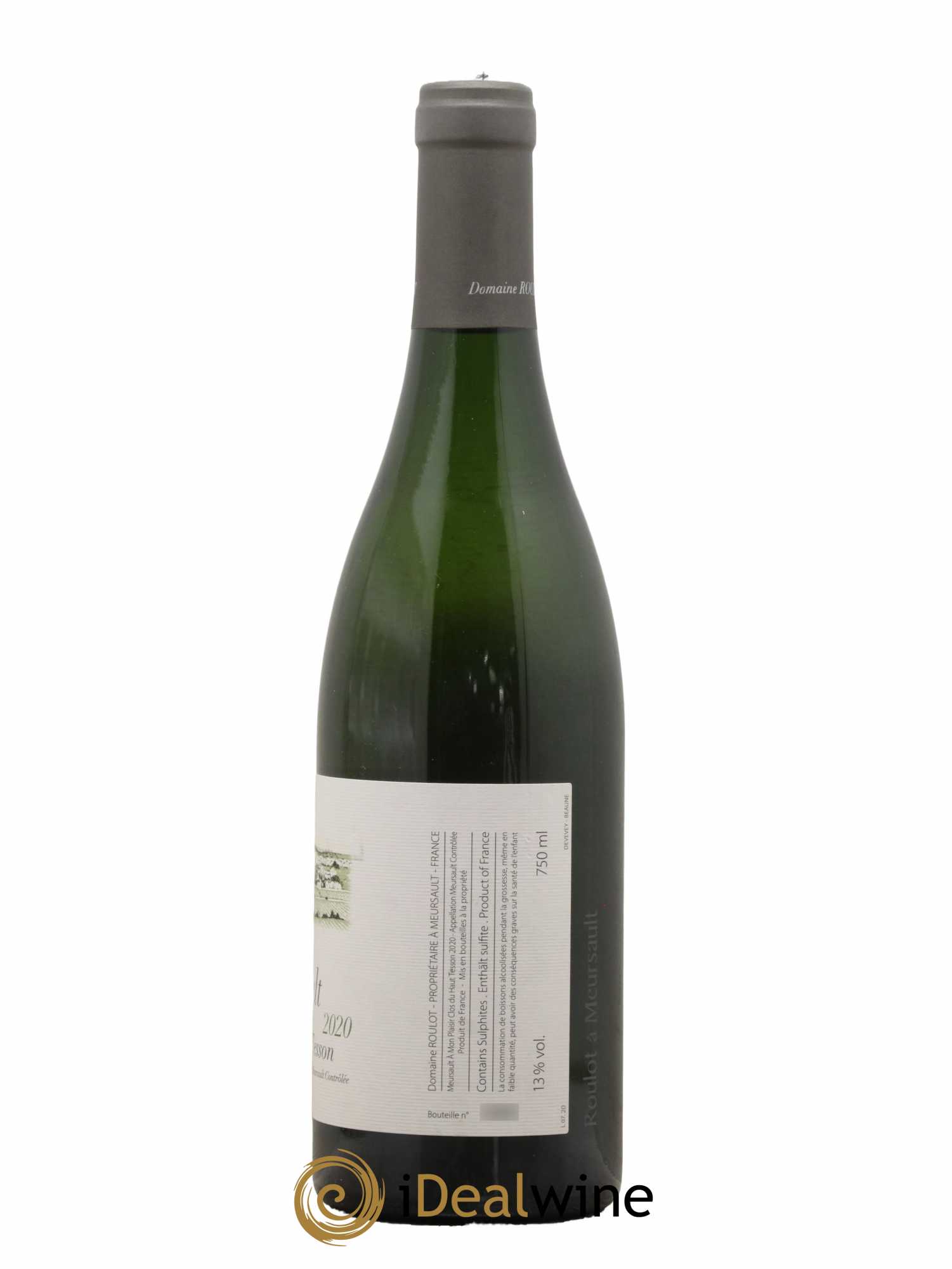 Meursault A mon plaisir Clos du Haut Tesson Roulot (Domaine) 2020 - Lot de 1 bouteille - 1