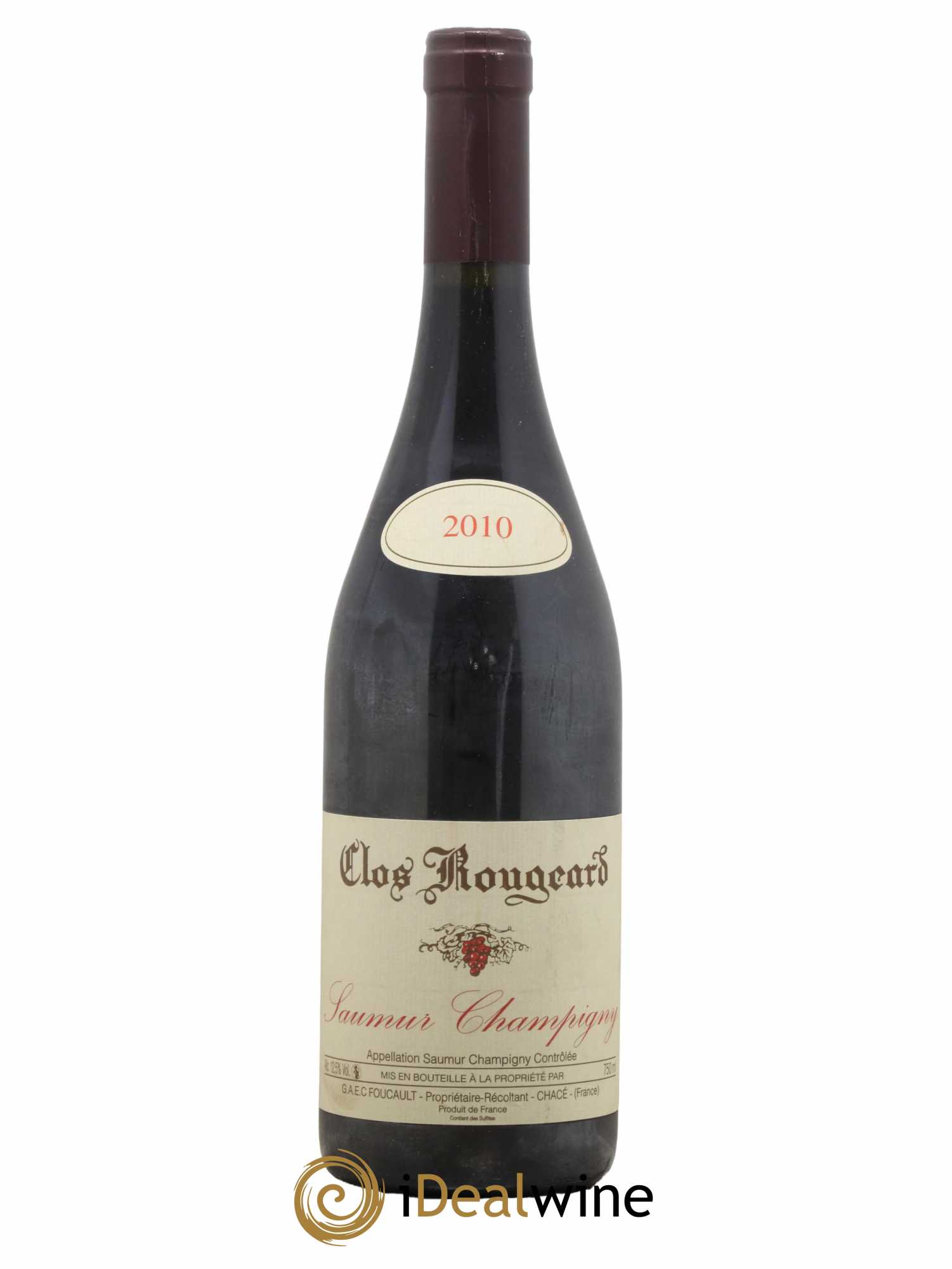 Saumur-Champigny Clos Rougeard 2010 - Lot de 1 bouteille - 0