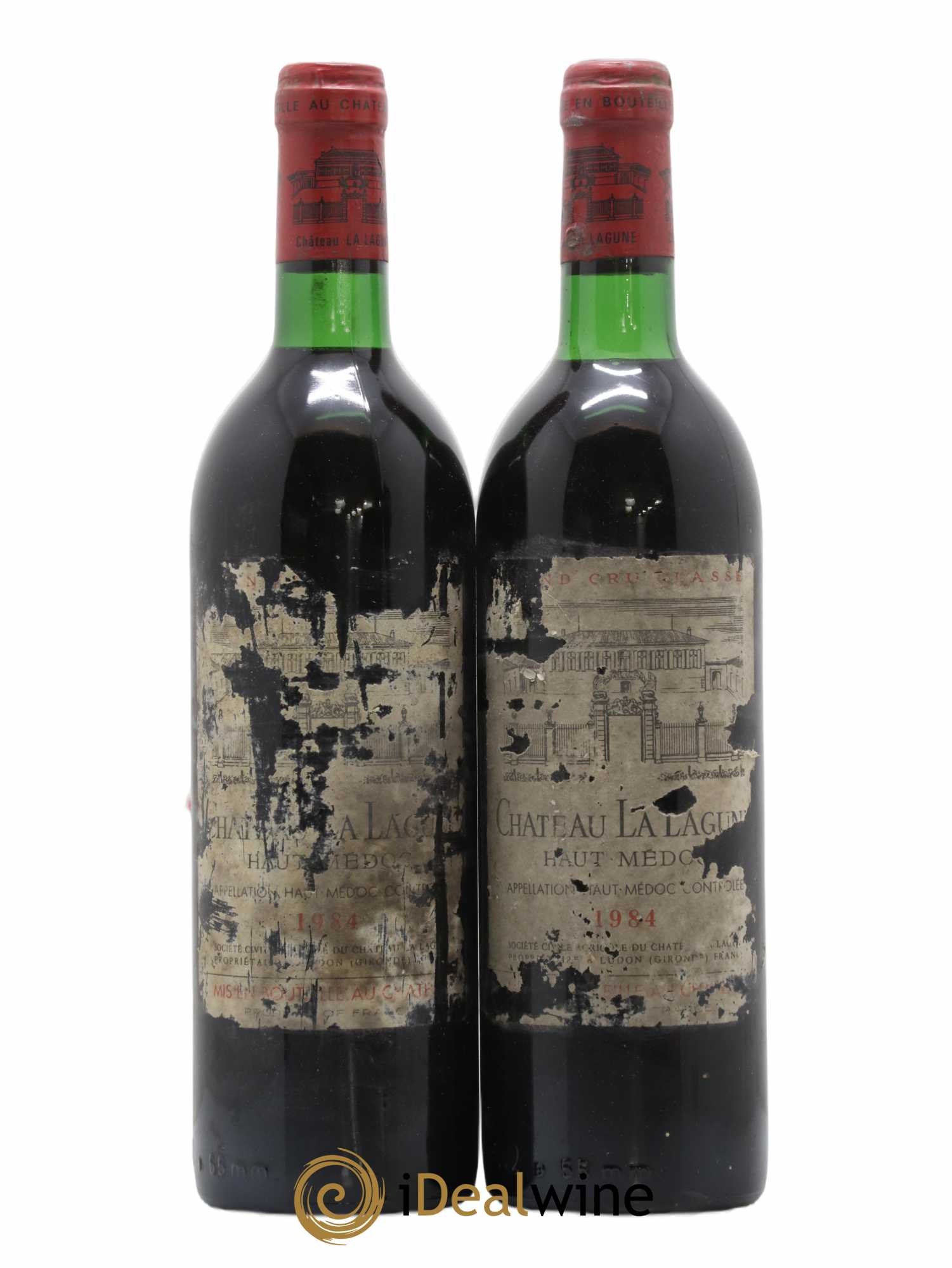 Château la Lagune 3ème Grand Cru Classé 1984 - Lot de 2 bouteilles - 0