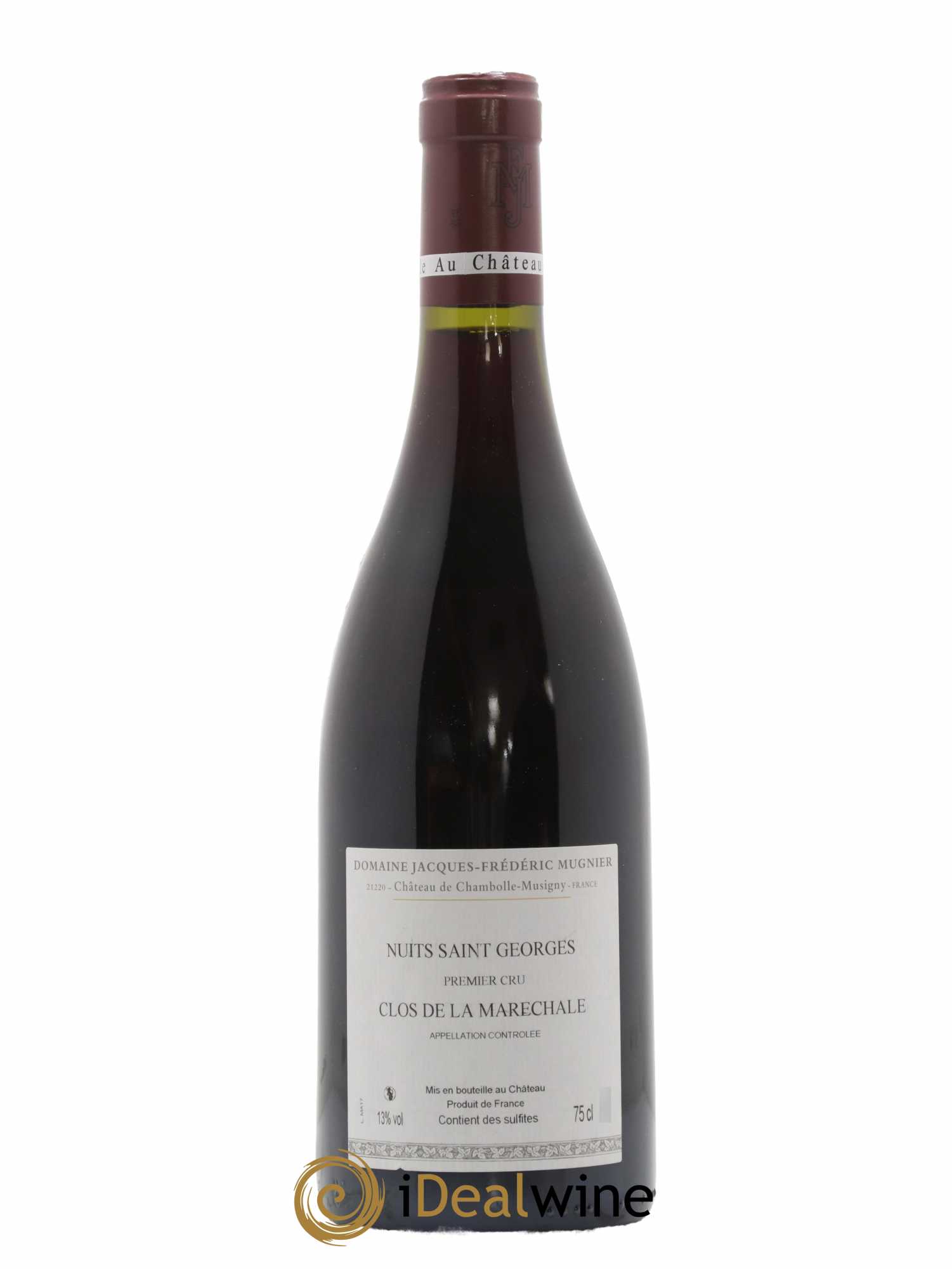 Nuits-Saint-Georges 1er Cru Clos de La Maréchale Jacques-Frédéric Mugnier 2017 - Lot de 1 bouteille - 1