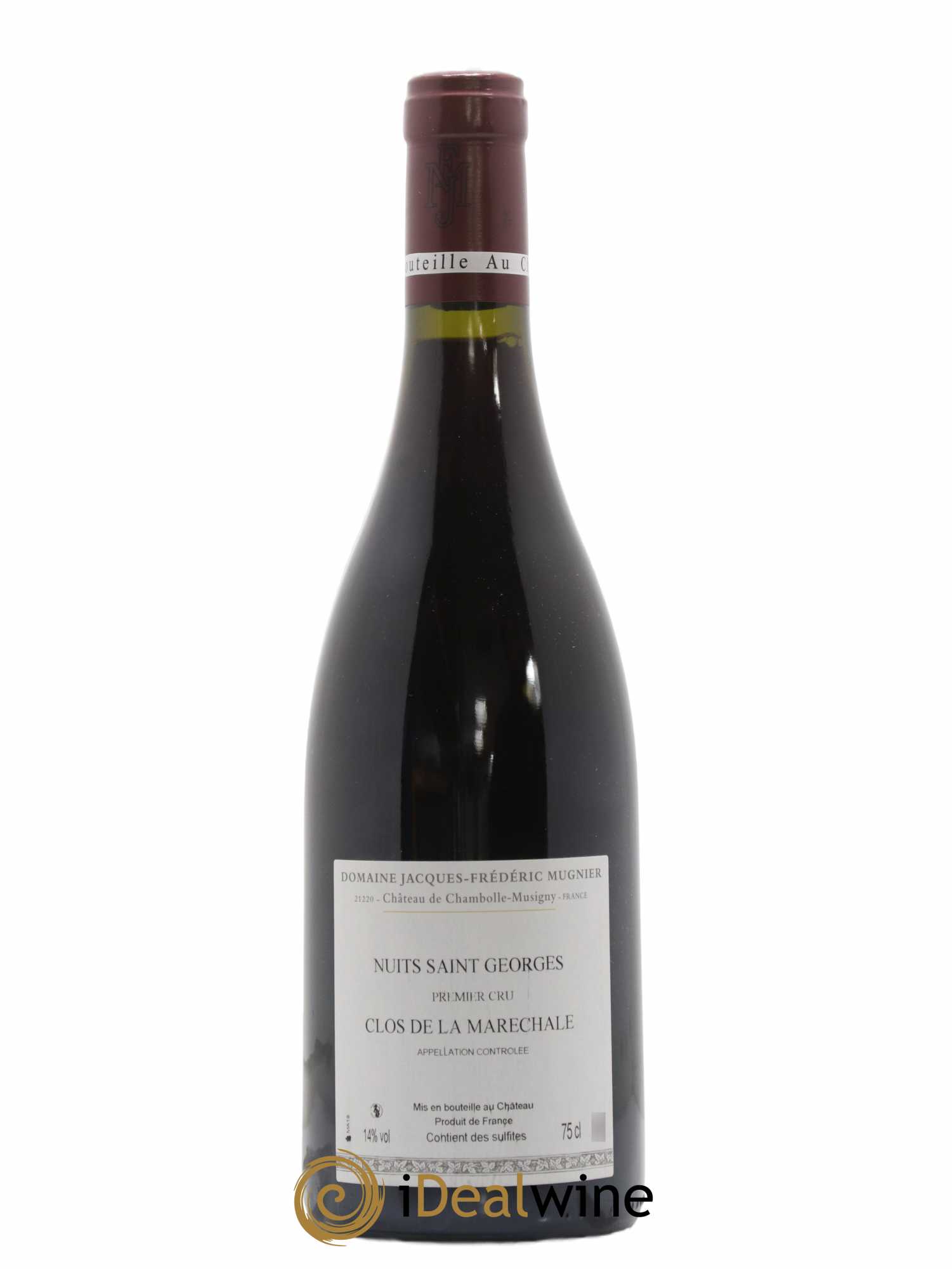Nuits-Saint-Georges 1er Cru Clos de La Maréchale Jacques-Frédéric Mugnier 2018 - Lot de 1 bouteille - 1