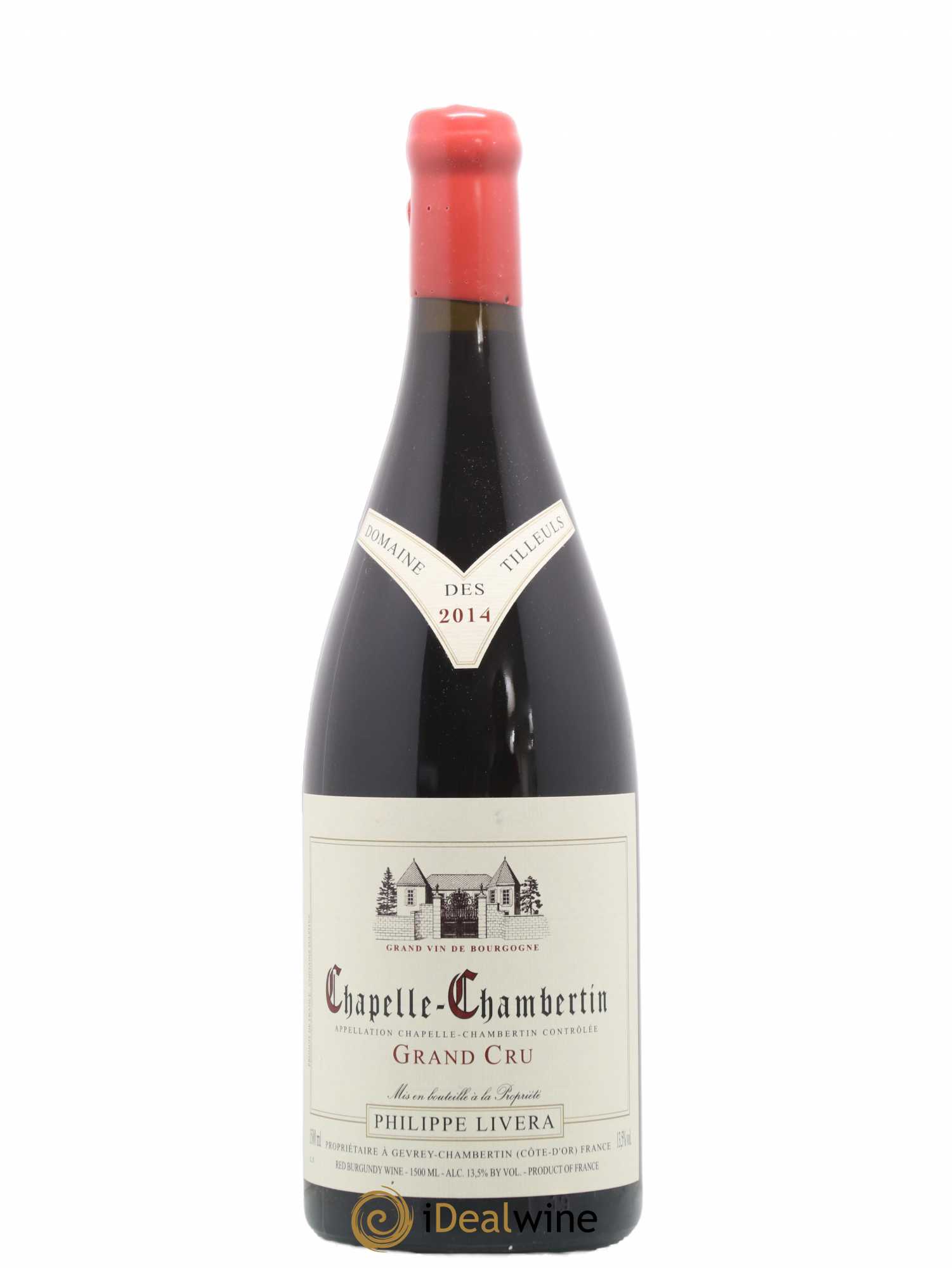 Chapelle-Chambertin Grand Cru Tilleuls (Domaine des) - Philippe Livera 2014 - Lot de 1 magnum - 0