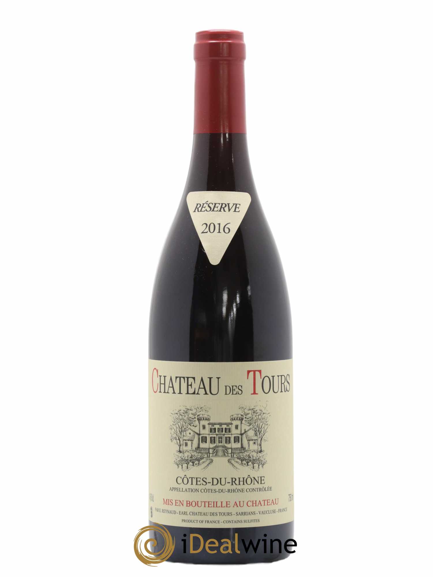 Côtes-du-Rhône Château des Tours Emmanuel Reynaud 2016 - Lot de 1 bouteille - 0