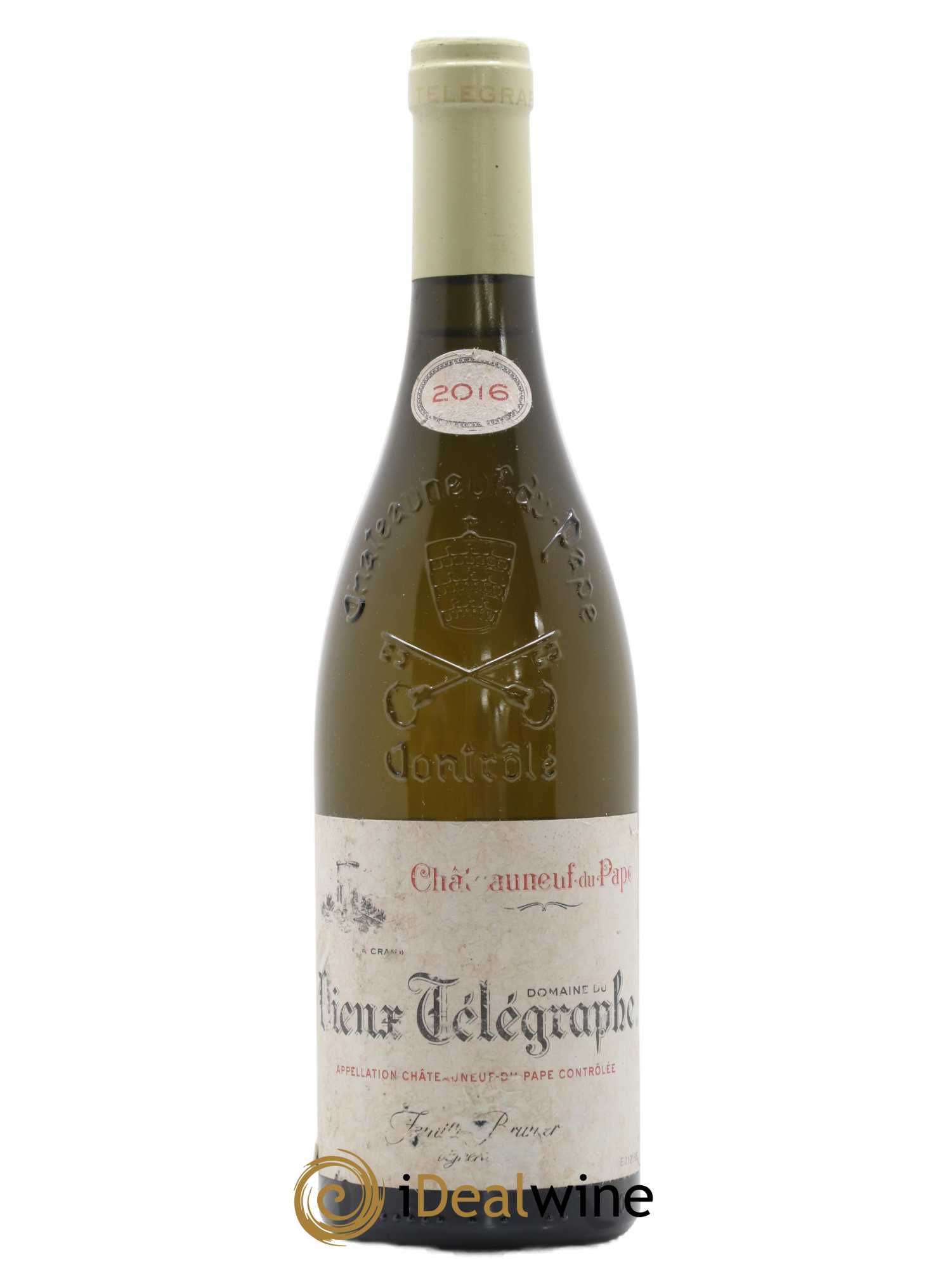 Châteauneuf-du-Pape Vieux Télégraphe (Domaine du) Vignobles Brunier 2016 - Lot de 1 bouteille - 0
