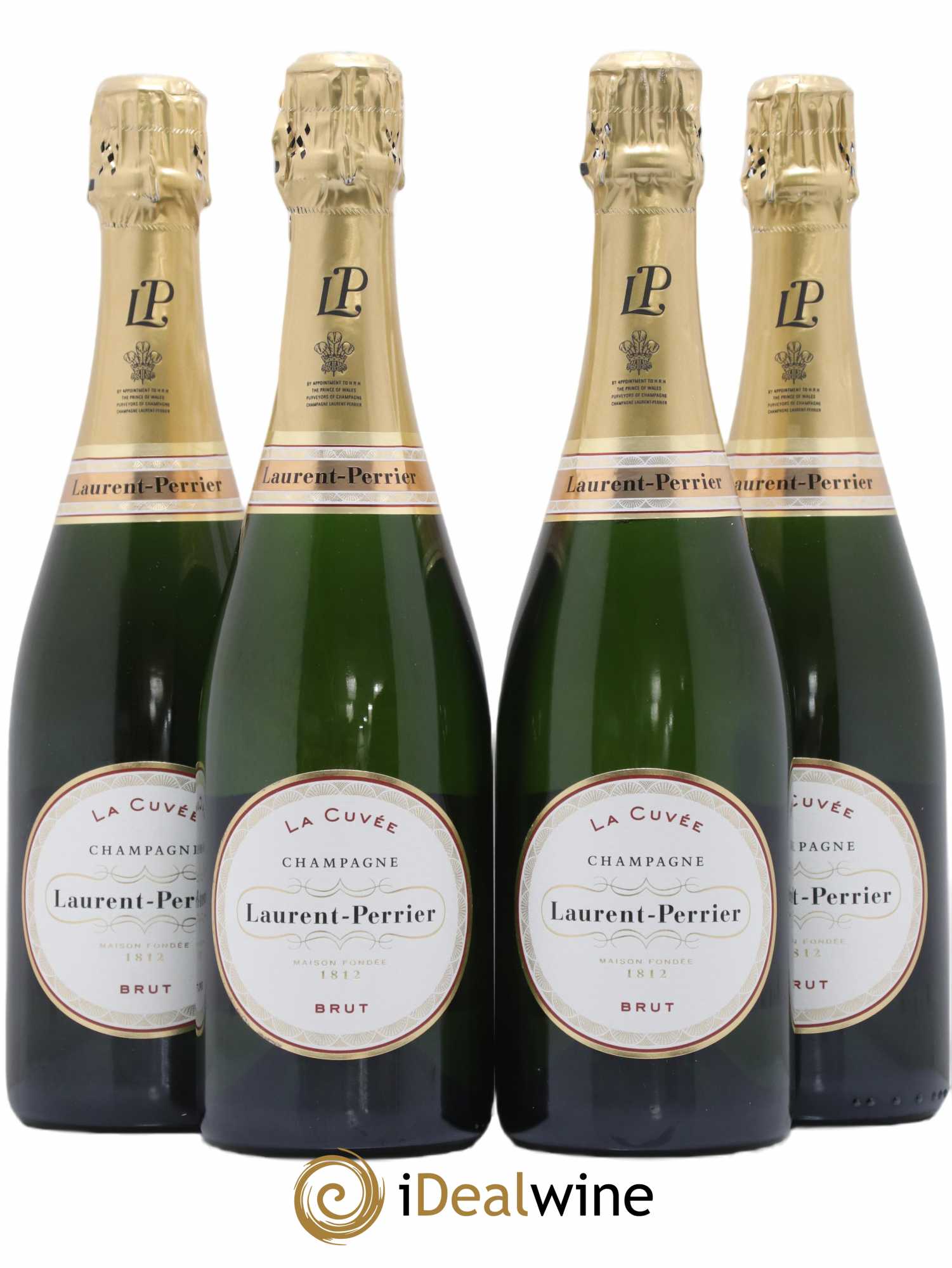 Brut Laurent Perrier La cuvée - Lot de 4 bouteilles - 0