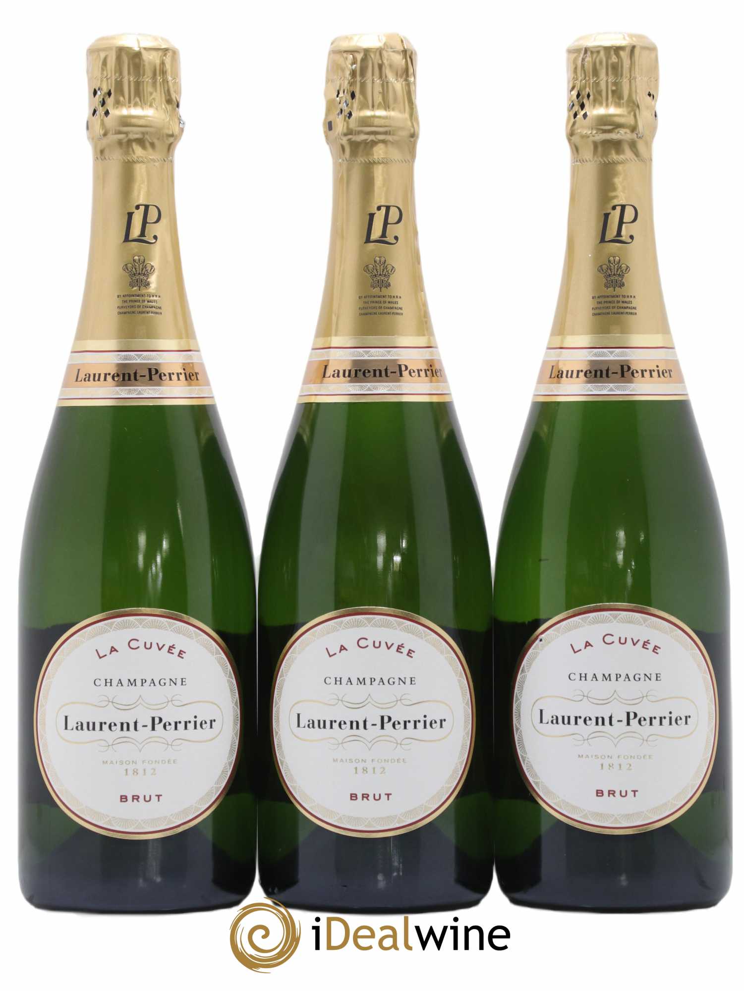 Brut Laurent Perrier La cuvée - Lot de 3 bouteilles - 0