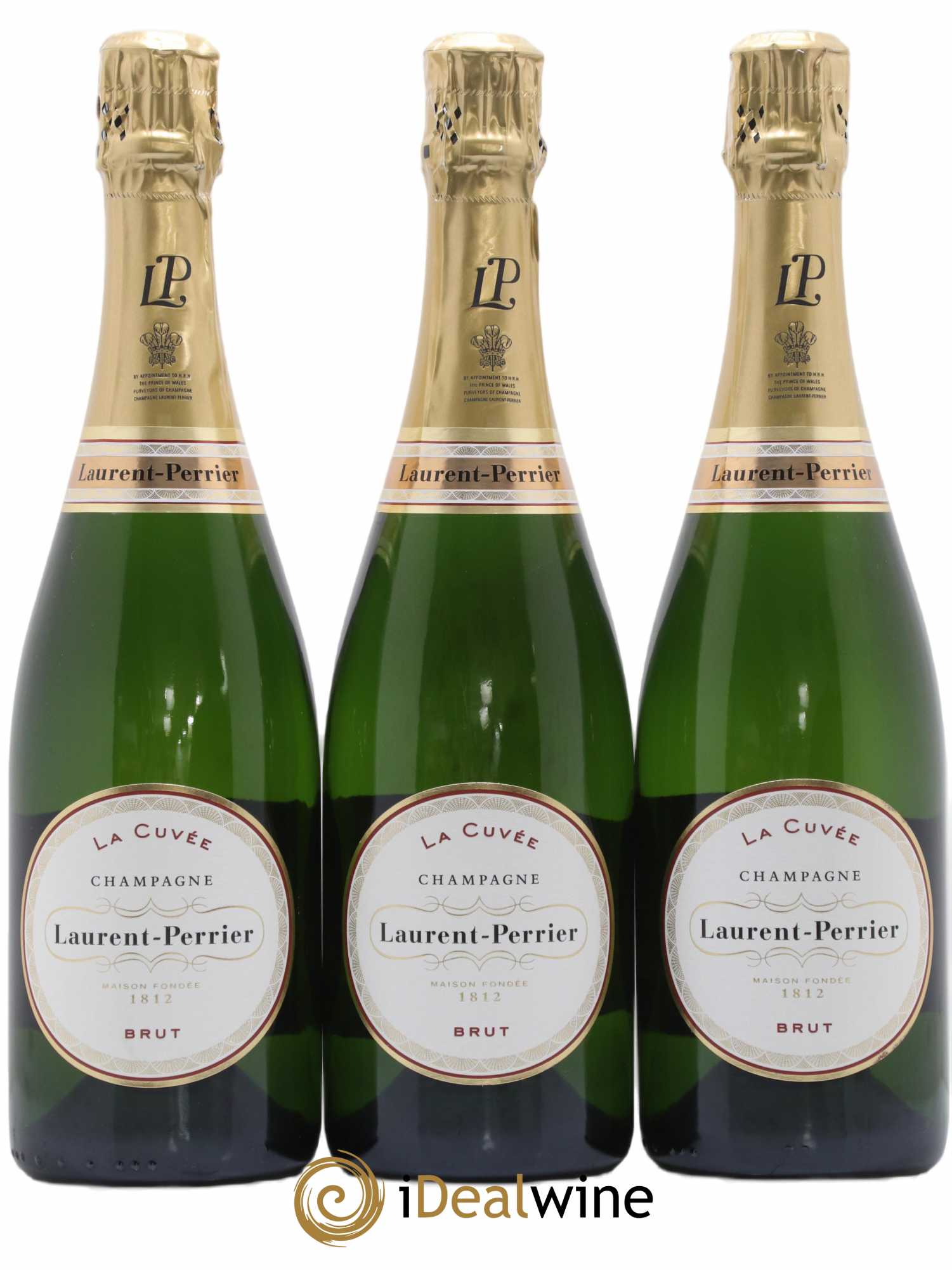 Brut Laurent Perrier La cuvée - Lot de 3 bouteilles - 0