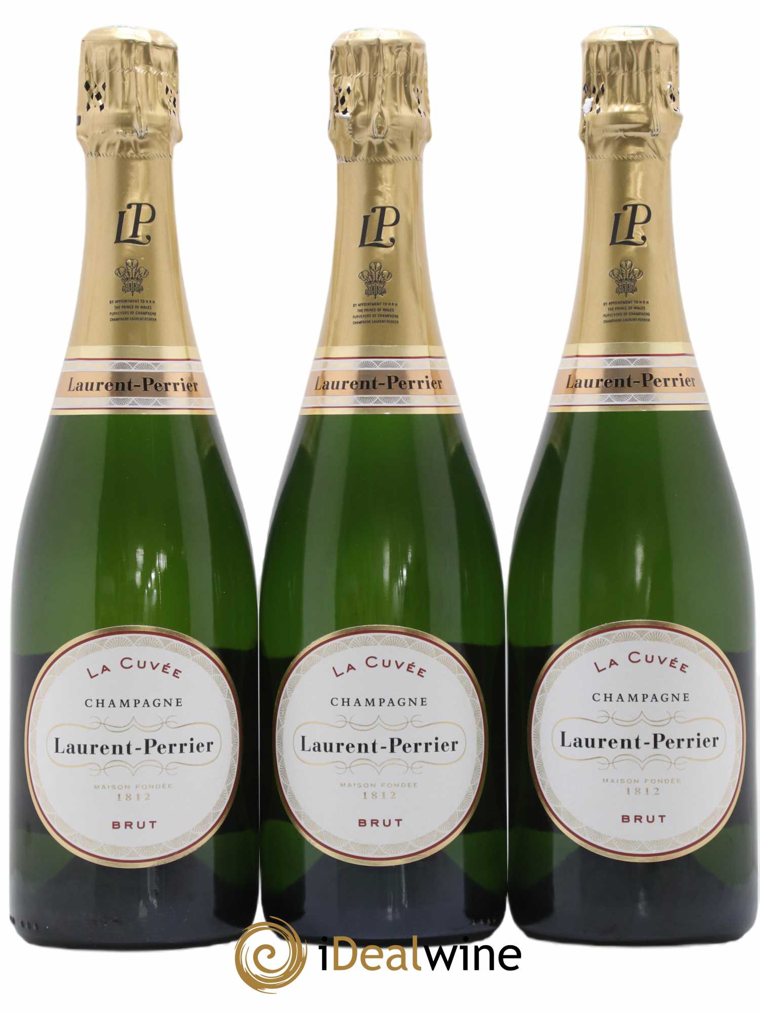 Brut Laurent Perrier La cuvée - Lot de 3 bouteilles - 0