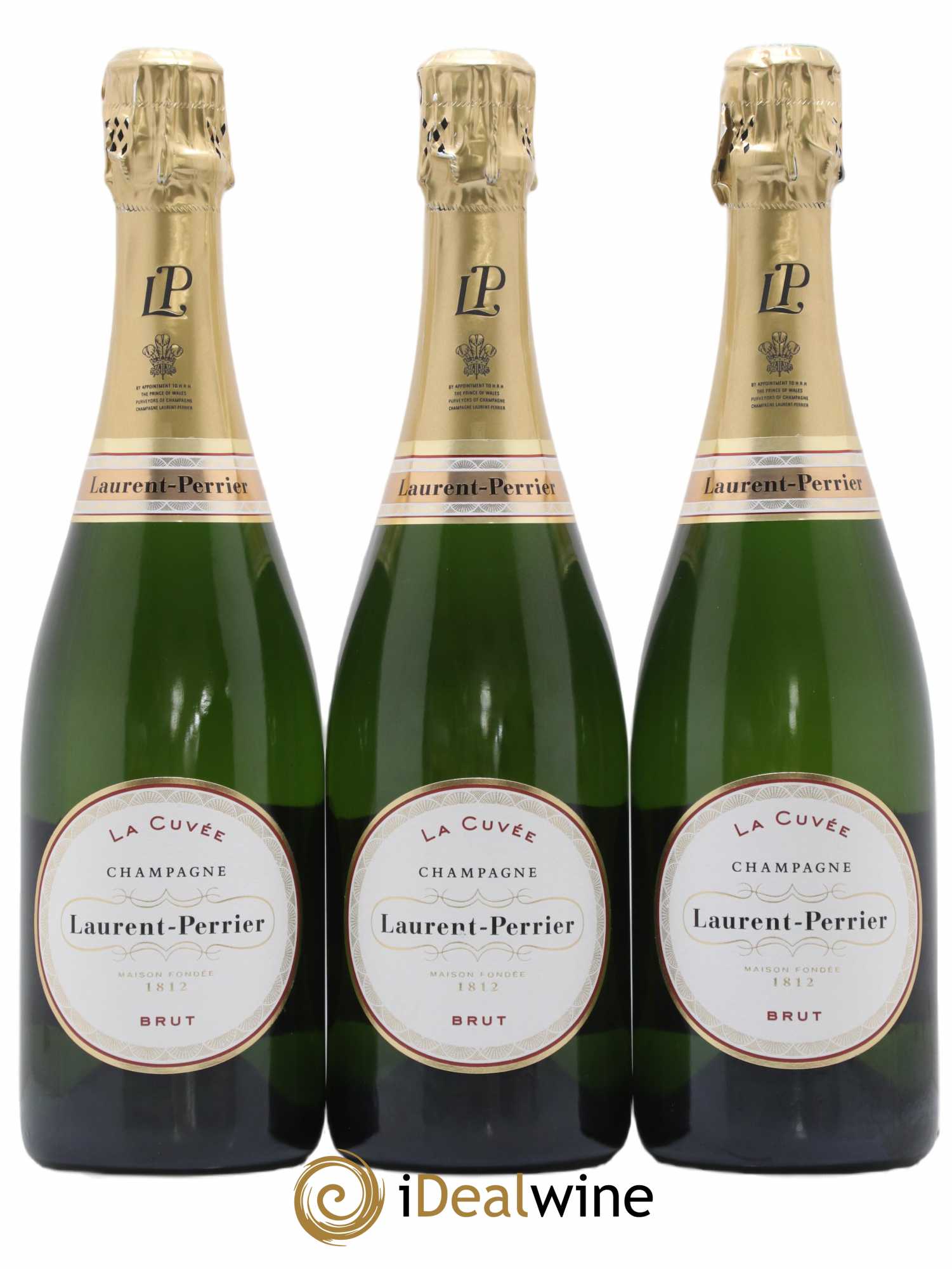 Brut Laurent Perrier La cuvée - Lot de 3 bouteilles - 0