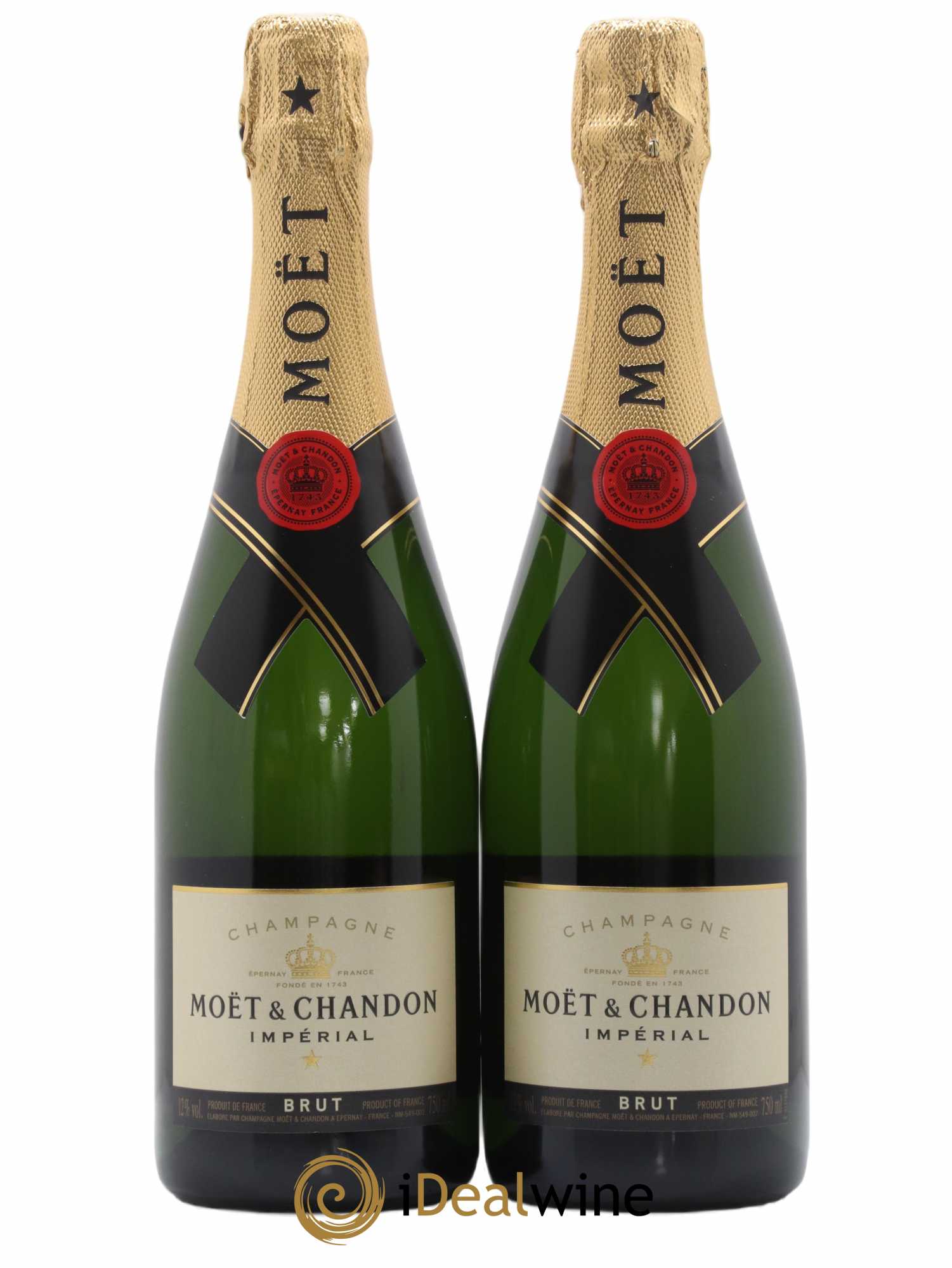 Impérial Brut Moët et Chandon - Lot de 2 bouteilles - 0