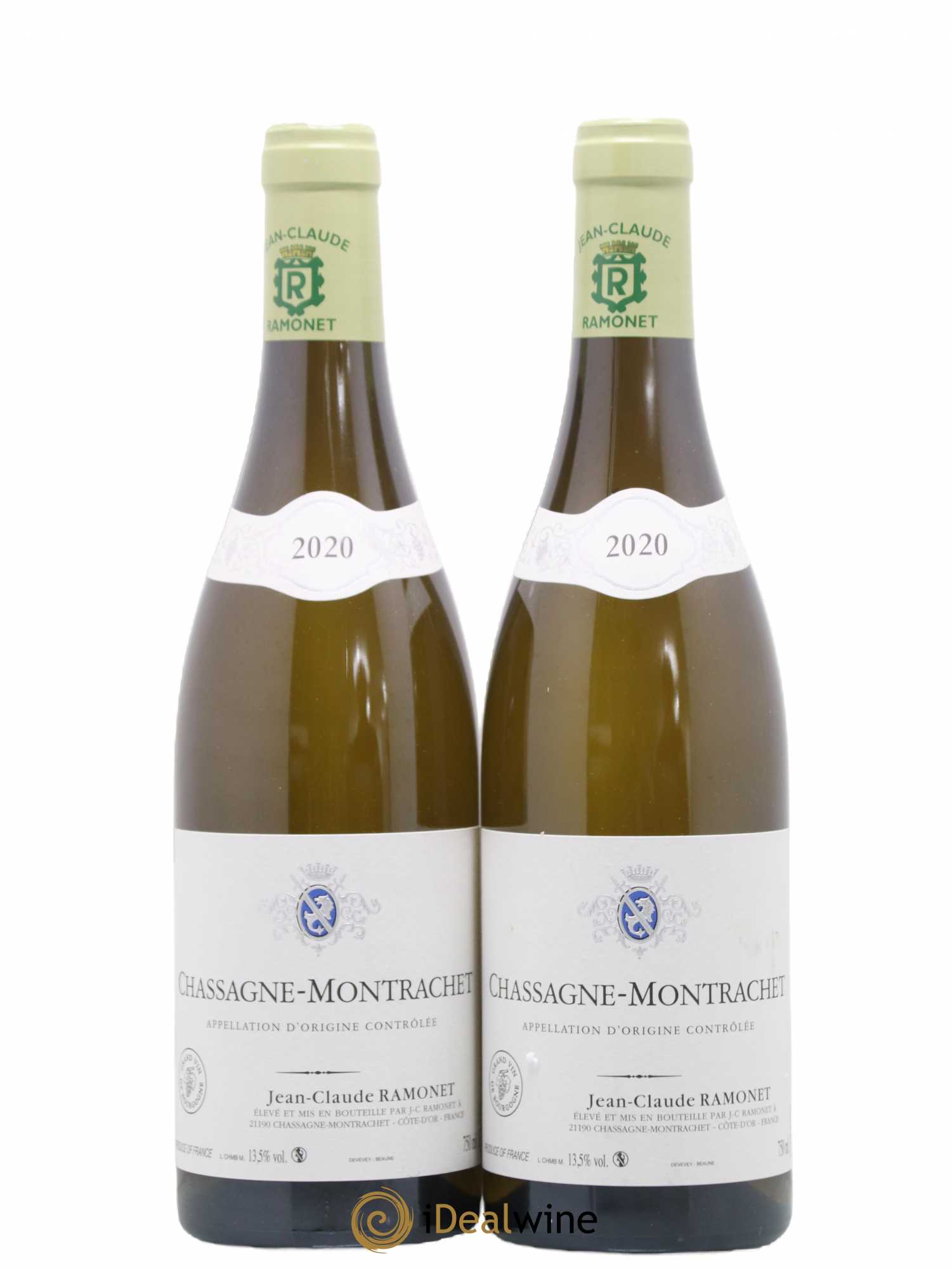 Chassagne-Montrachet Ramonet (Domaine) 2020 - Lot de 2 bouteilles - 0
