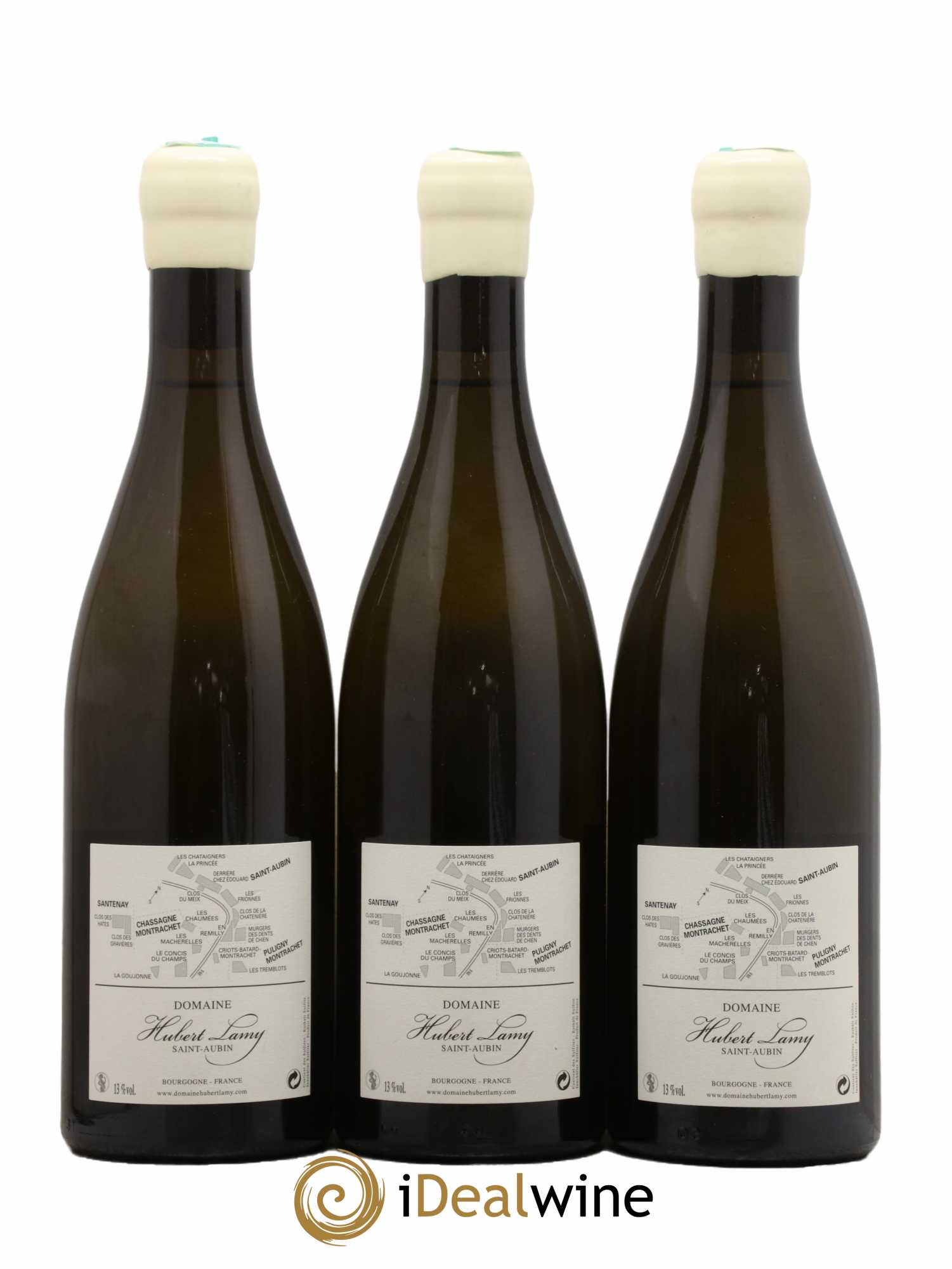 Puligny-Montrachet Les Tremblots Vieilles Vignes Hubert Lamy 2019 - Lot de 3 bouteilles - 1