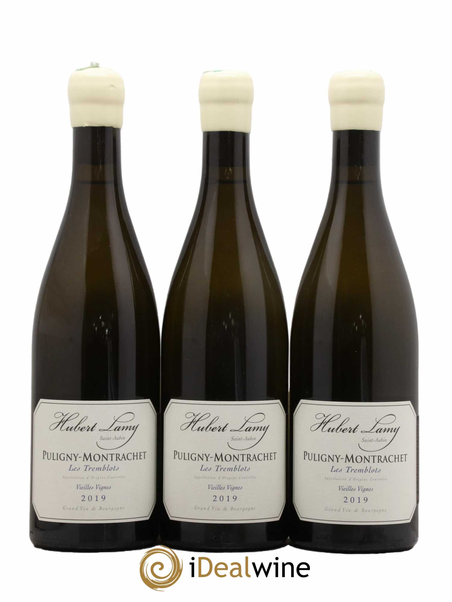 Puligny-Montrachet Les Tremblots Vieilles Vignes Hubert Lamy 2019 - Lot de 3 bouteilles - 0