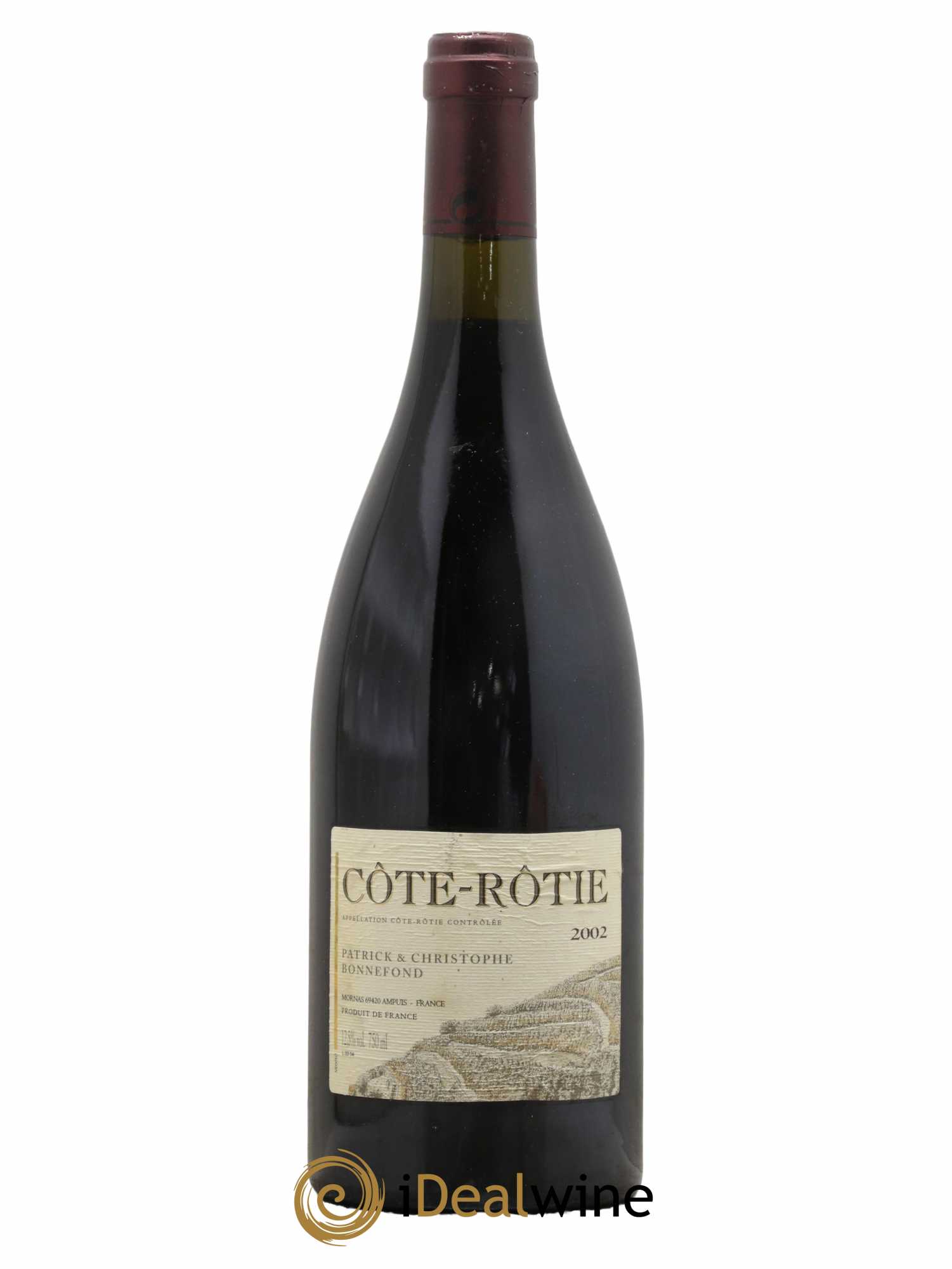 Côte-Rôtie Domaine Bonnefond 2002 - Lot de 1 bouteille - 0
