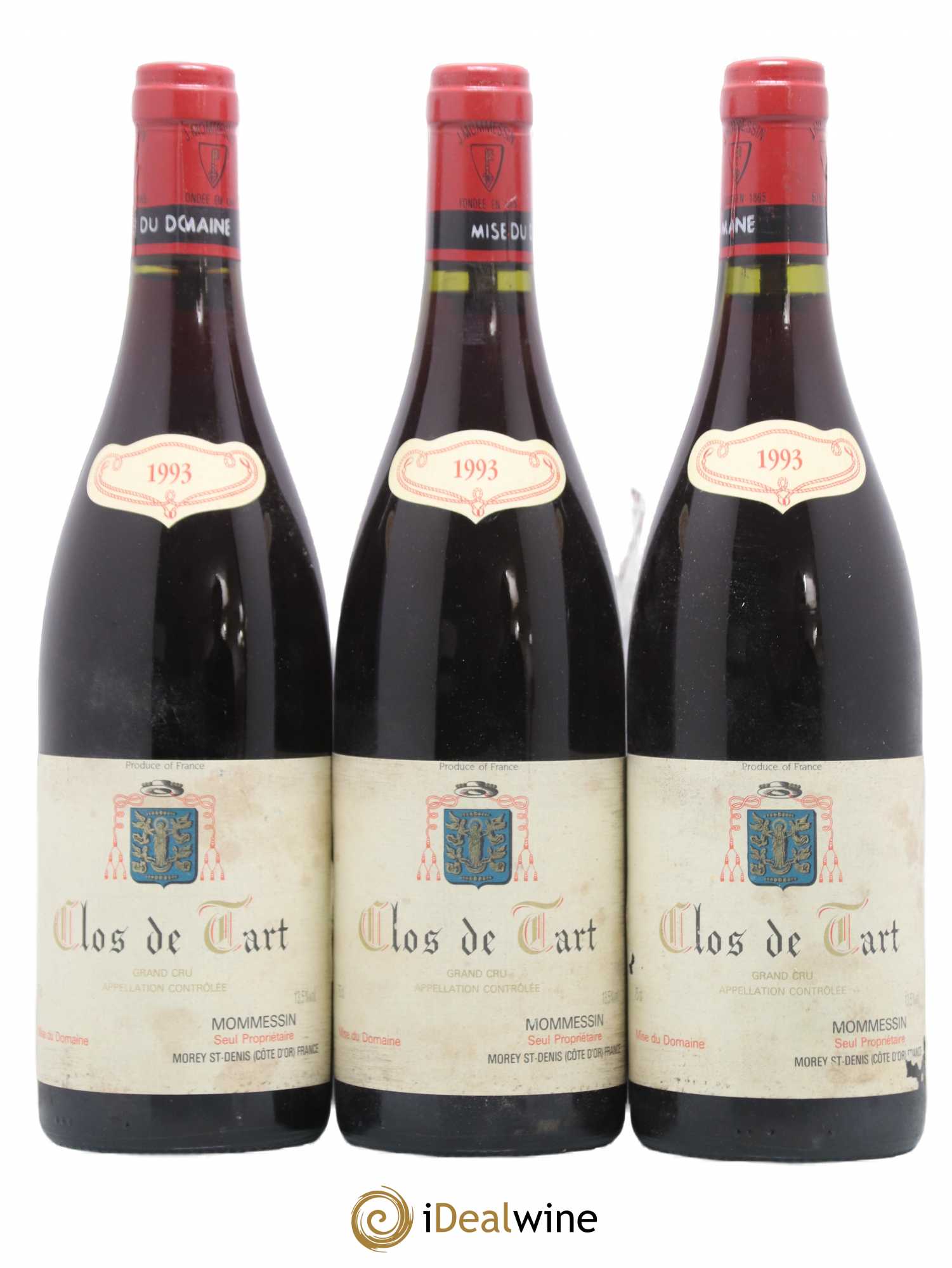 Clos de Tart Grand Cru Clos de Tart 1993 - Lot de 3 bouteilles - 0