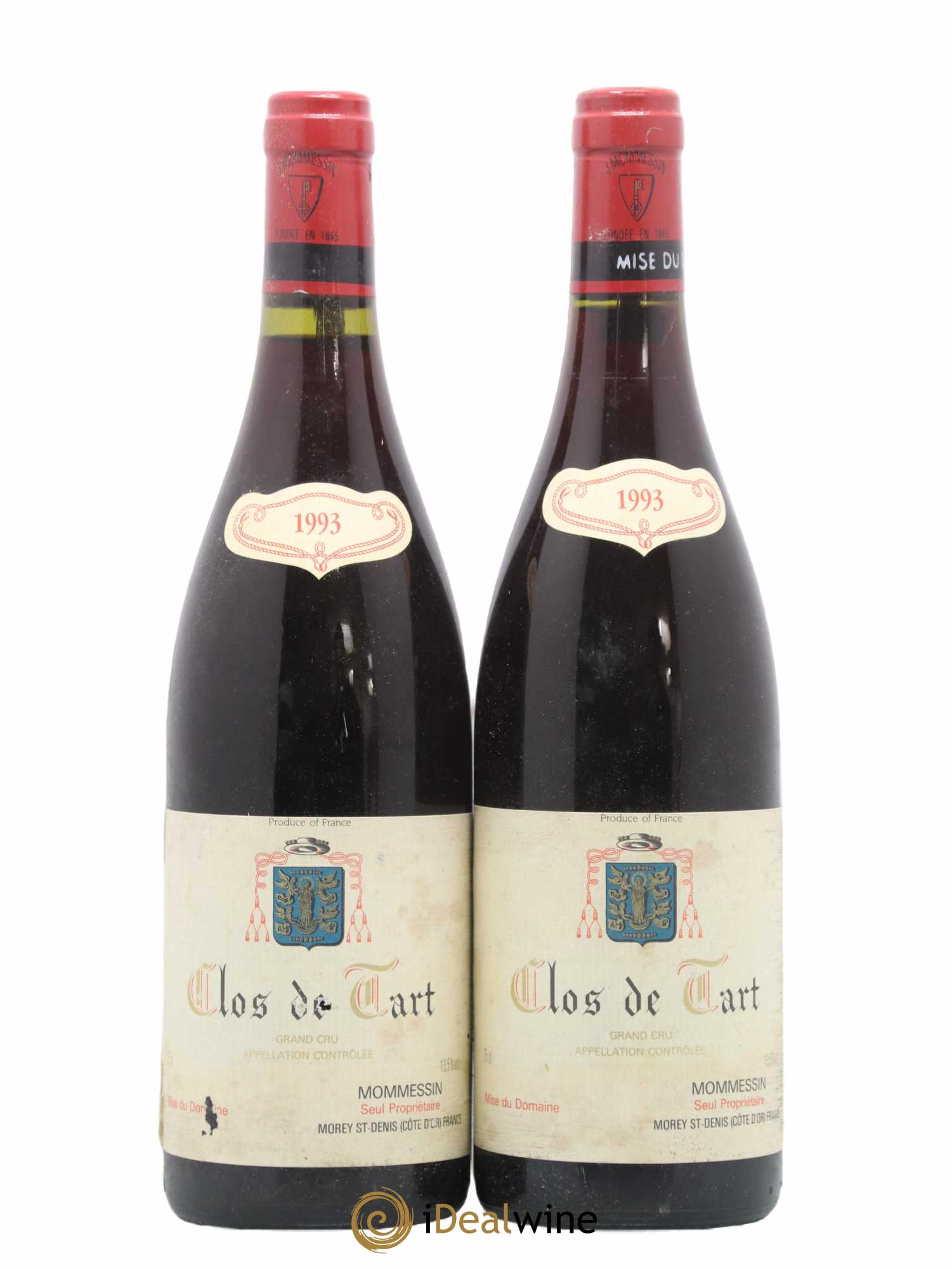 Clos de Tart Grand Cru Clos de Tart 1993 - Lot de 2 bouteilles - 0