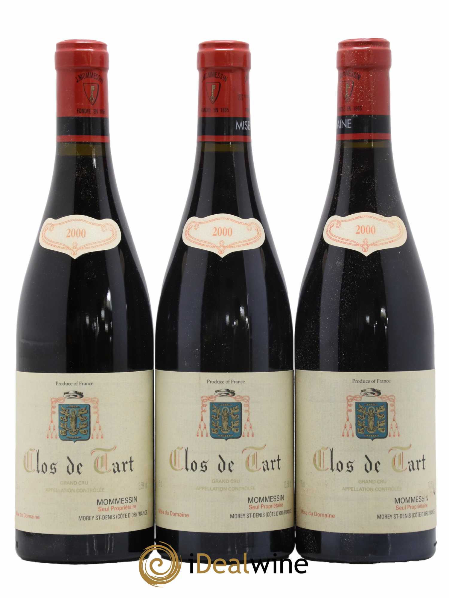 Clos de Tart Grand Cru Clos de Tart 2000 - Lot de 3 bouteilles - 0