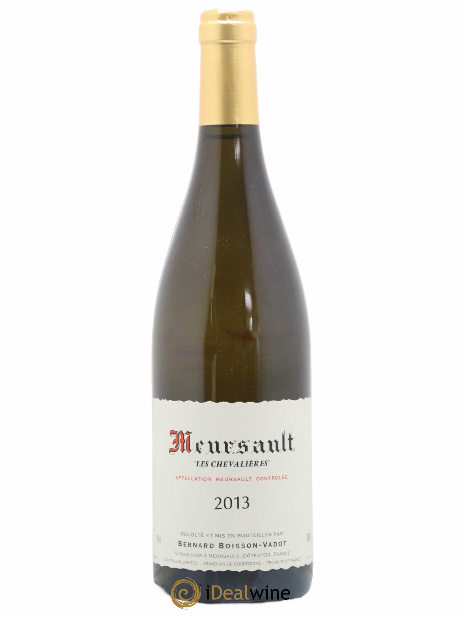Meursault Les Chevalières Boisson-Vadot (Domaine) 2013 - Lot de 1 bouteille - 0