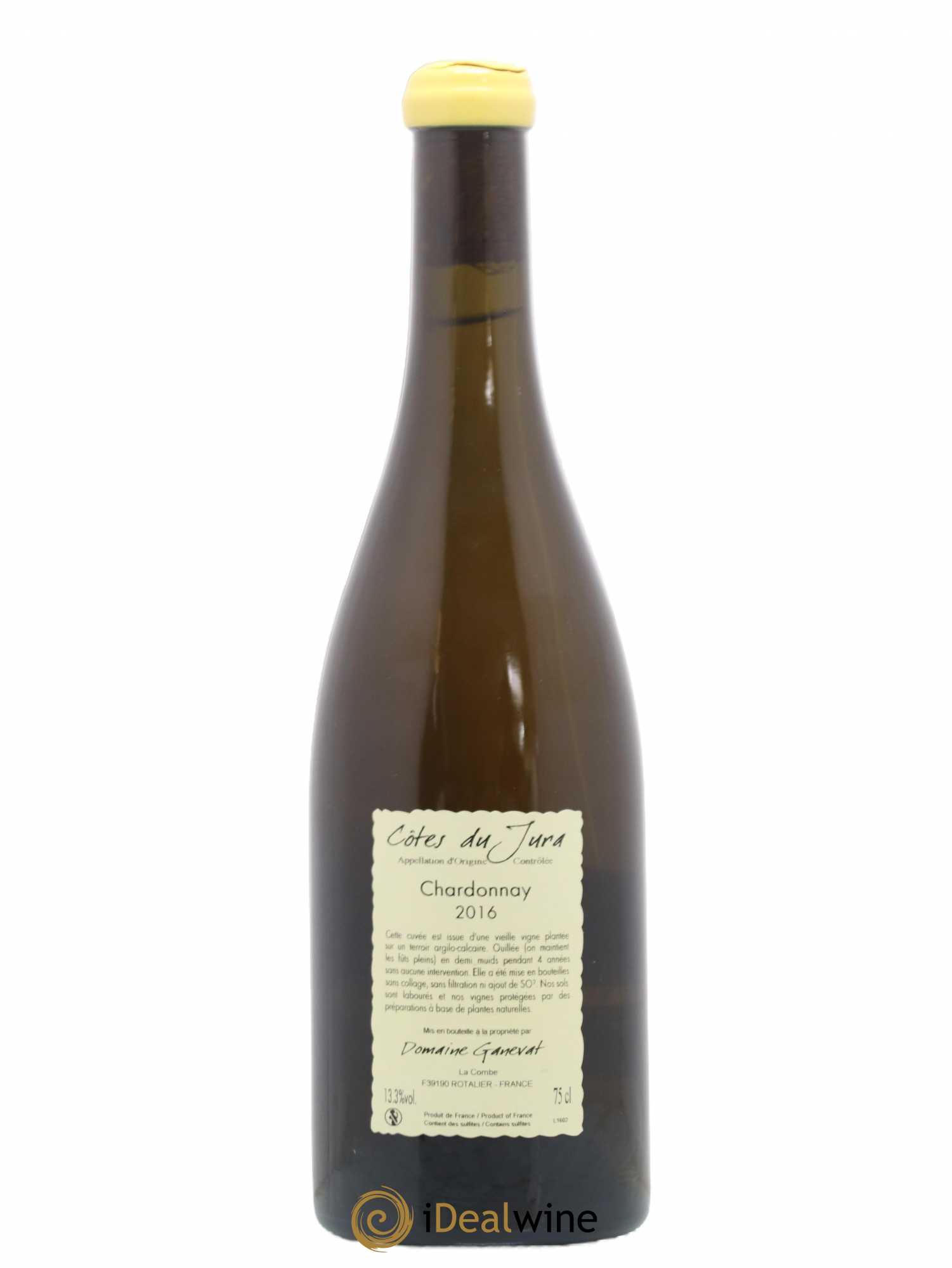 Côtes du Jura Les Chamois du Paradis Jean-François Ganevat (Domaine) 2016 - Lot de 1 bouteille - 1