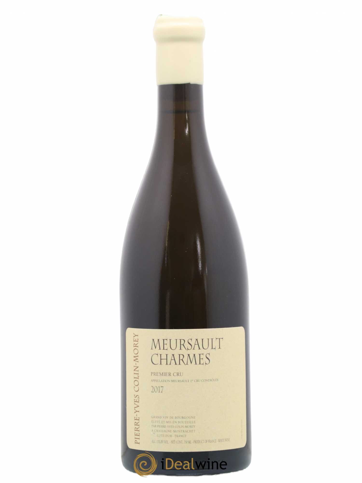 Meursault 1er Cru Charmes Pierre-Yves Colin Morey 2017 - Lot de 1 bouteille - 0