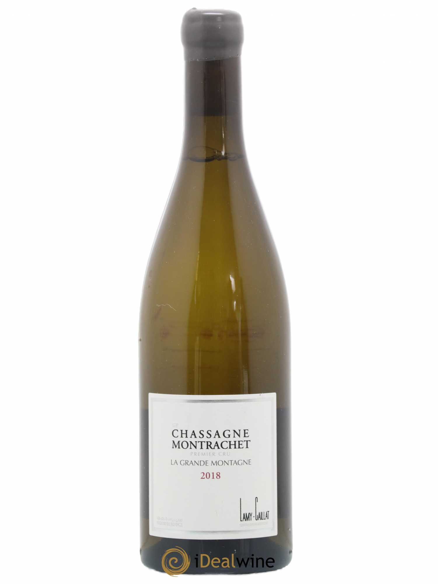 Chassagne-Montrachet 1er Cru La Grande Montagne Lamy-Caillat (Domaine) 2018 - Lot de 1 bouteille - 0