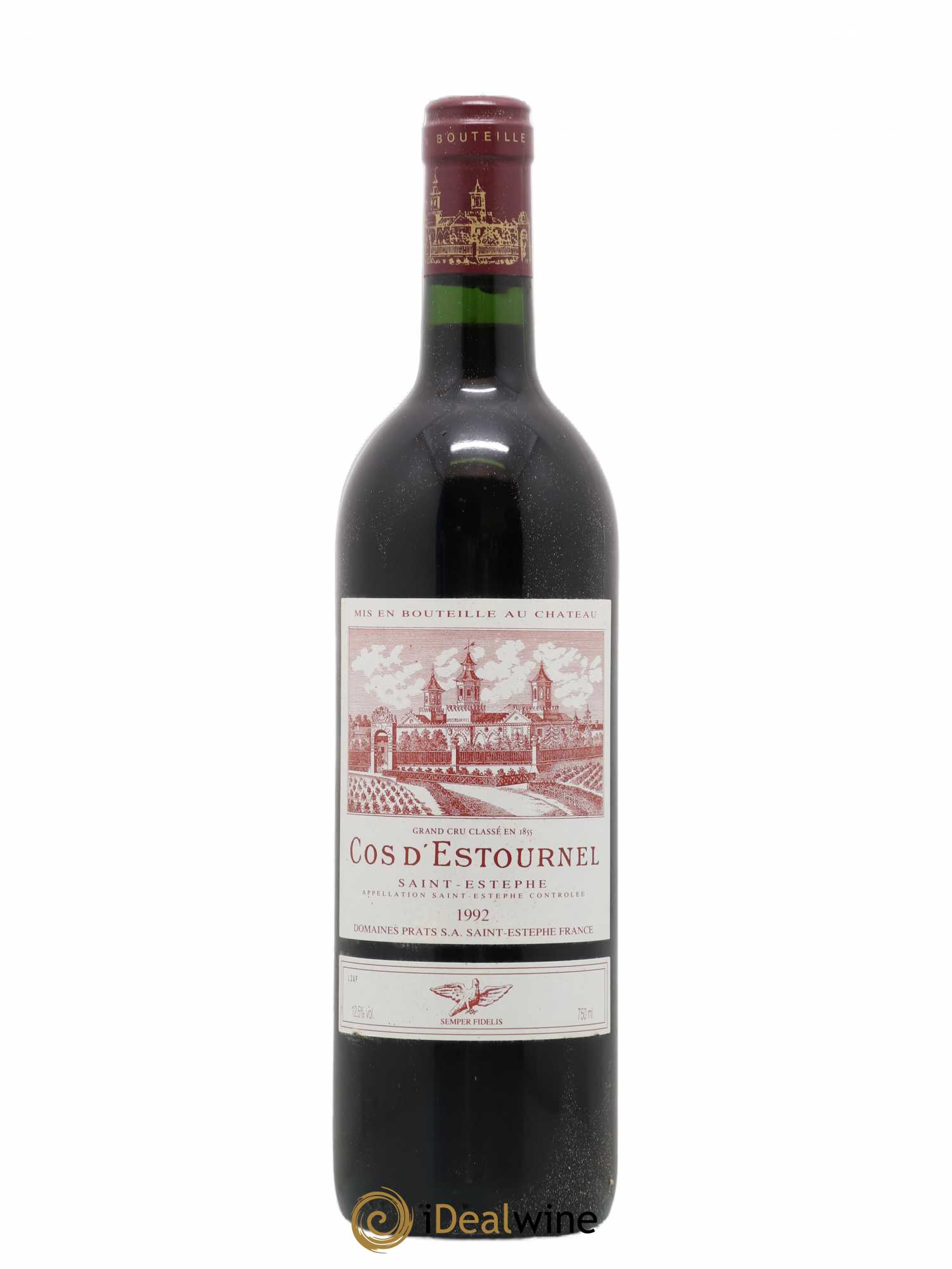Cos d'Estournel 2ème Grand Cru Classé 1992 - Lot de 1 bouteille - 0