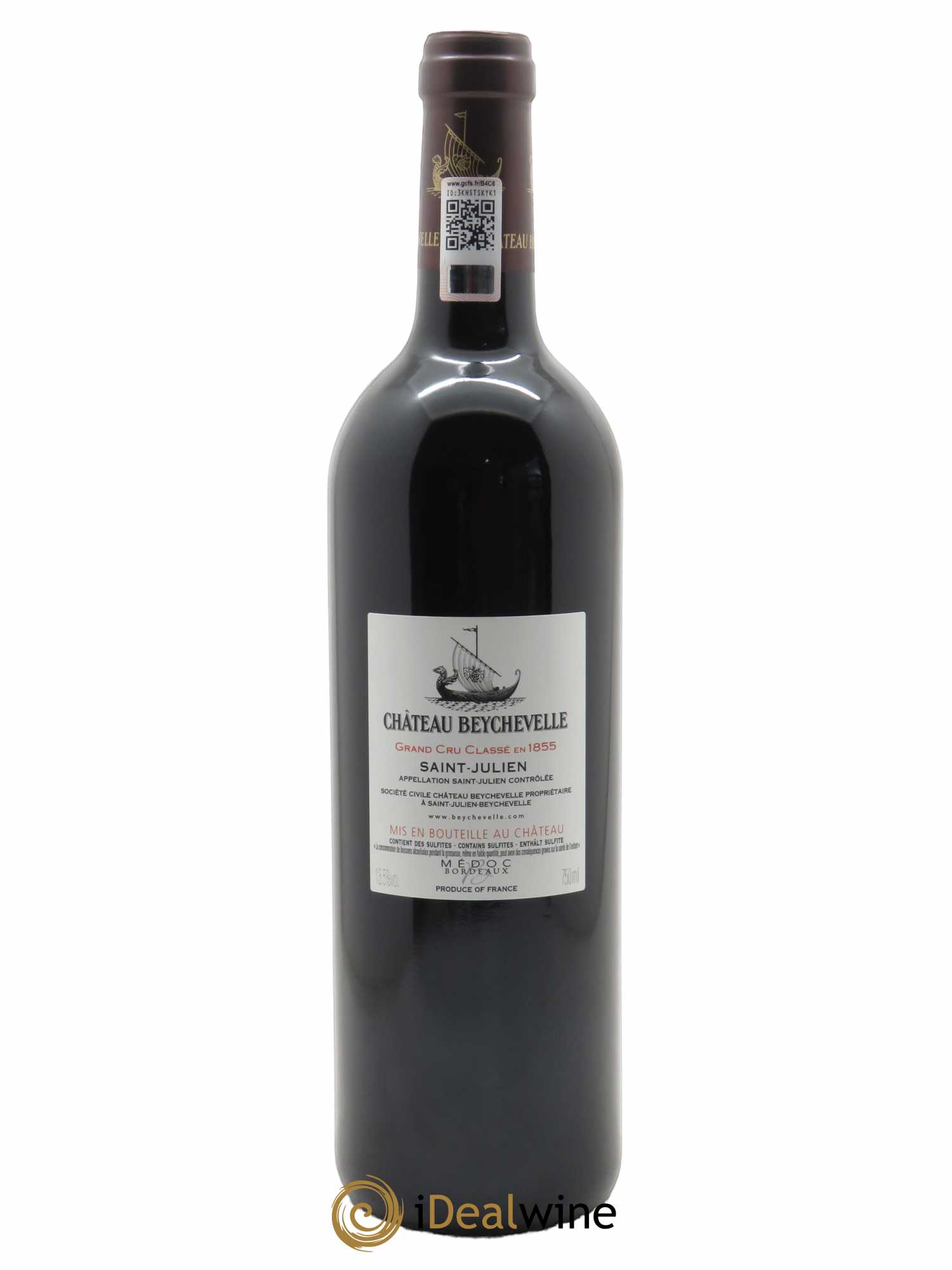 Château Beychevelle 4ème Grand Cru Classé (OWC if 6 bt) 2019 - Lot of 1 bottle - 1