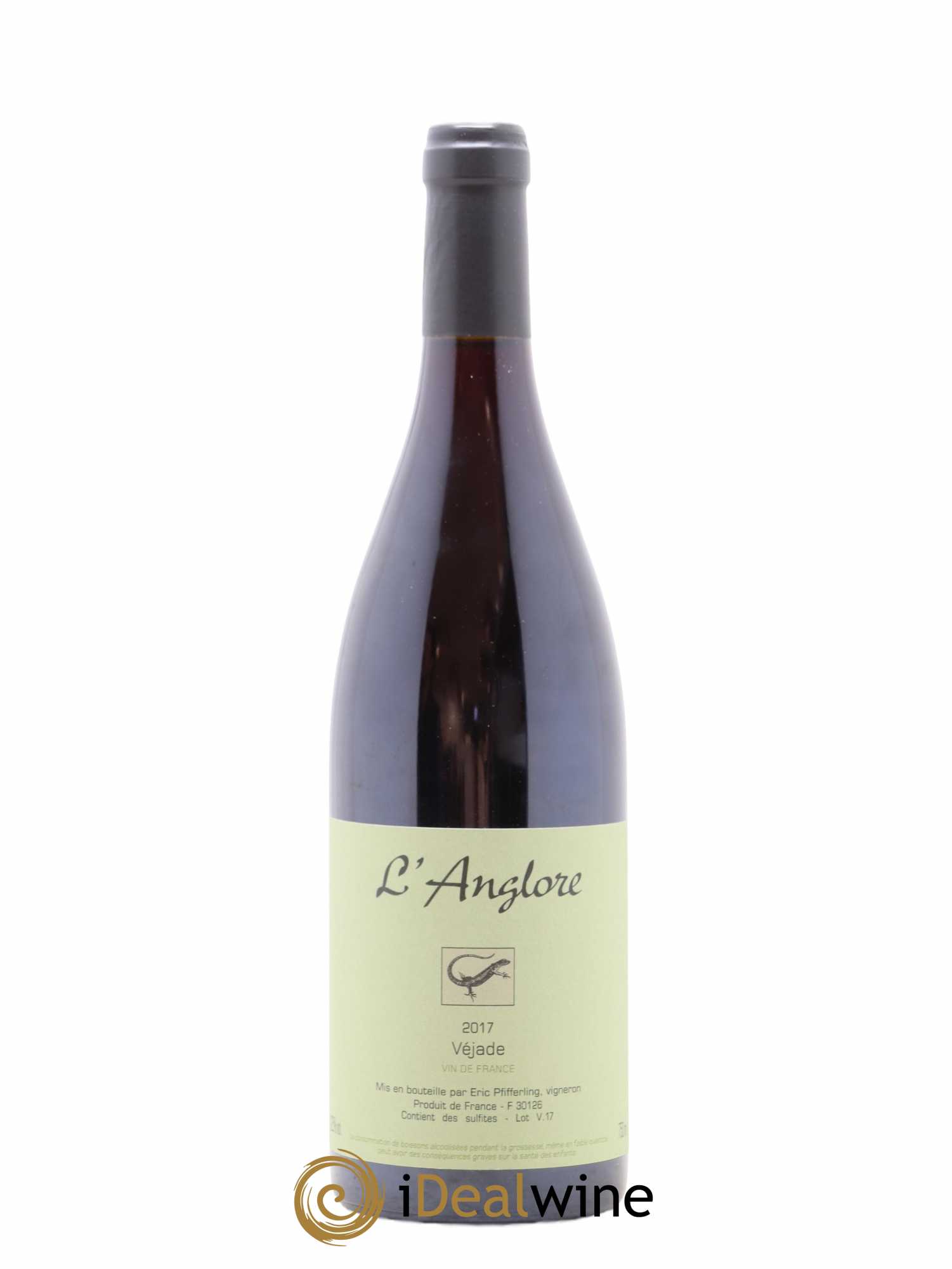 Vin de France Véjade L'Anglore 2017 - Lot de 1 bouteille - 0