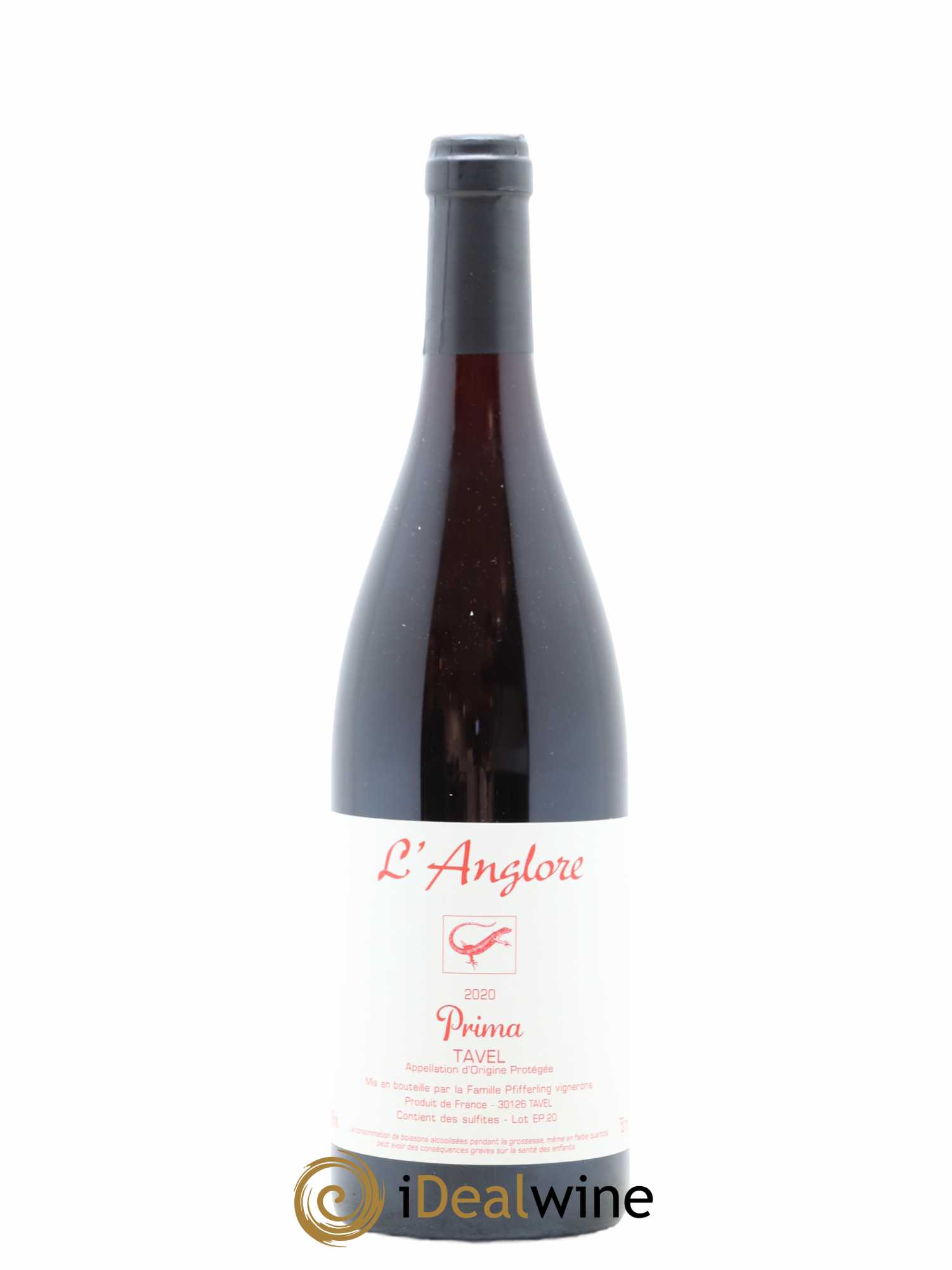 Tavel Prima L'Anglore 2020 - Lot de 1 bouteille - 0