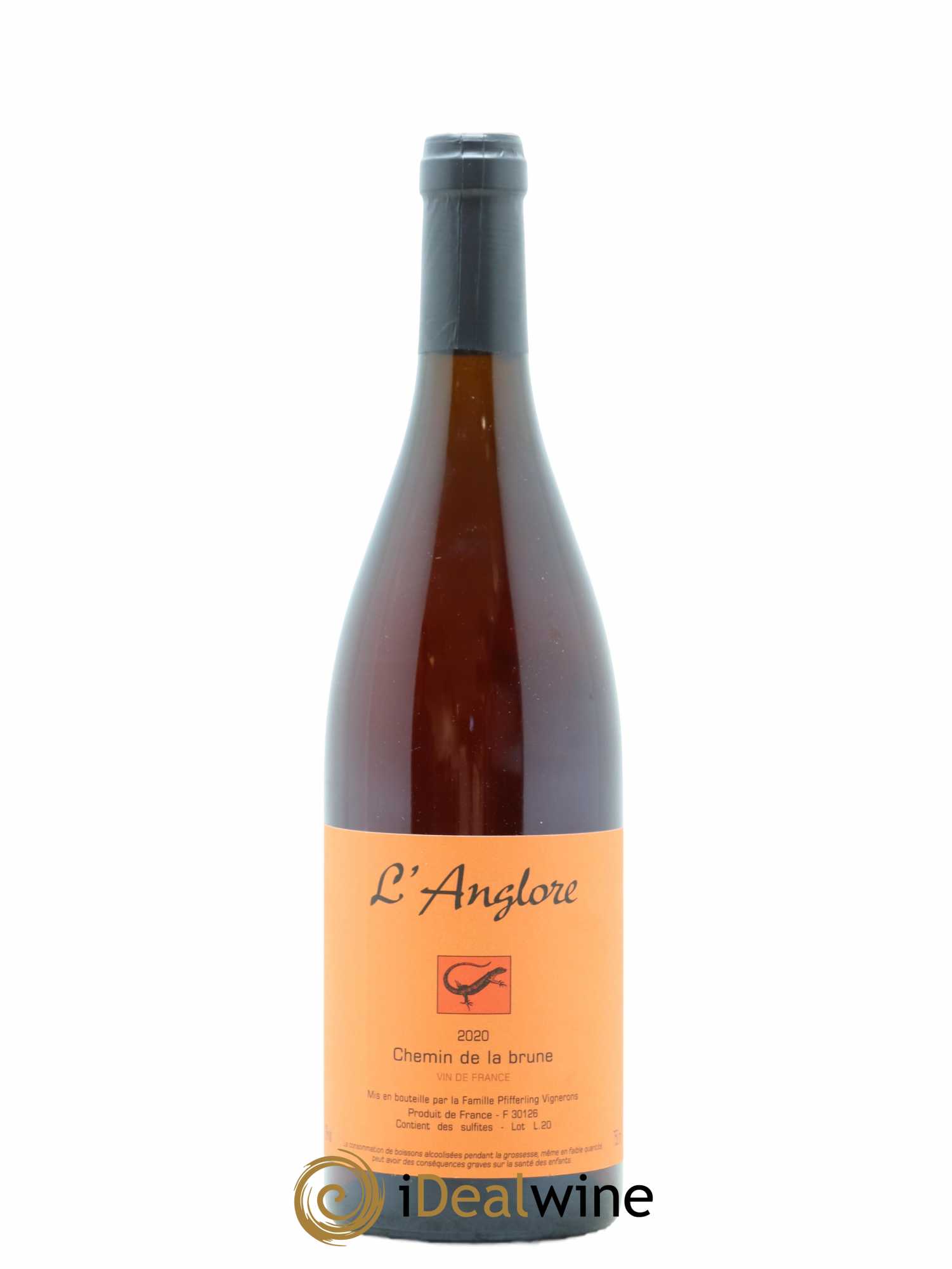 Vin de France Chemin de la brune L'Anglore 2020 - Lot de 1 bouteille - 0