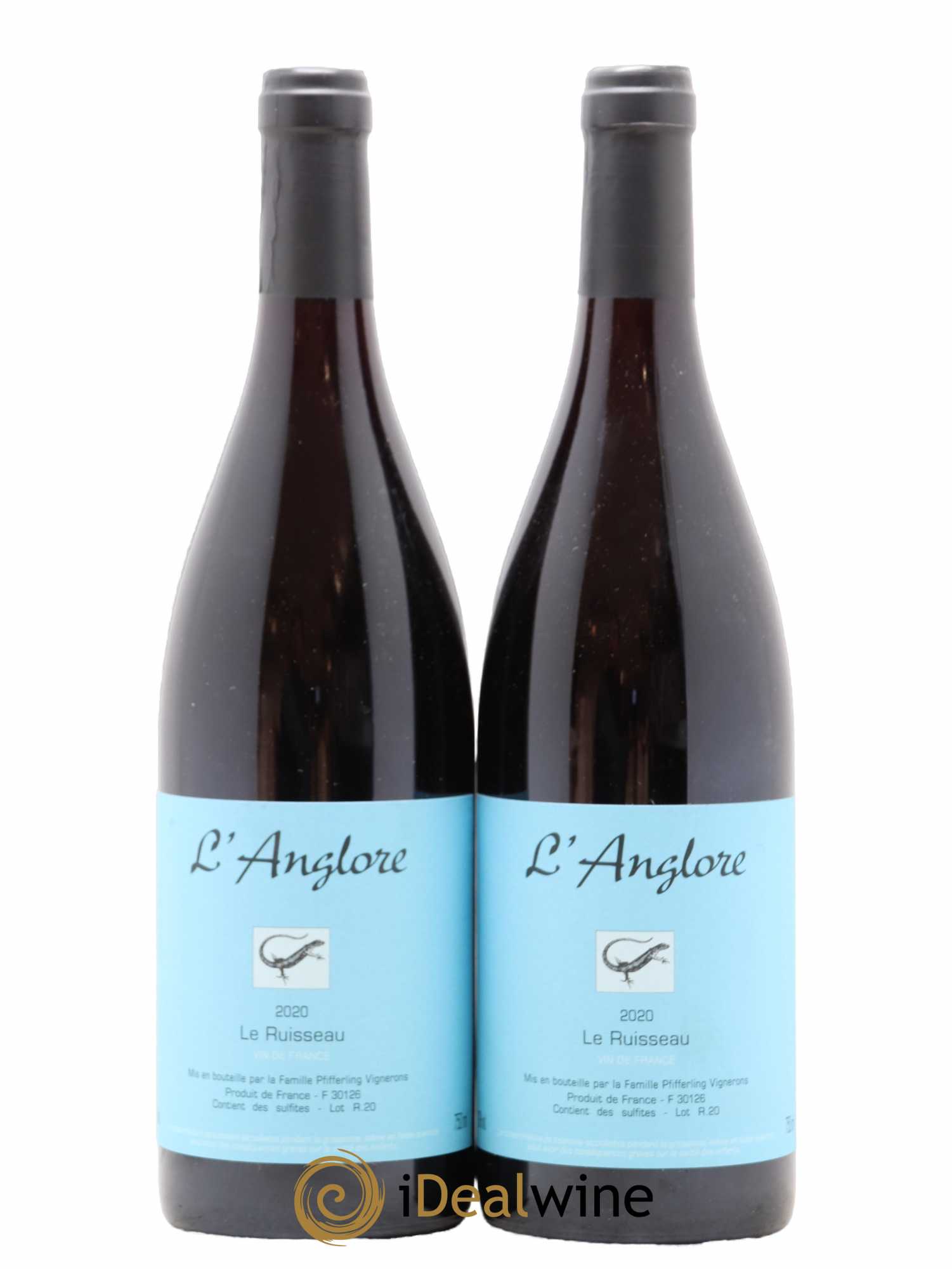 Vin de France Le Ruisseau L'Anglore 2020 - Lot de 2 bouteilles - 0