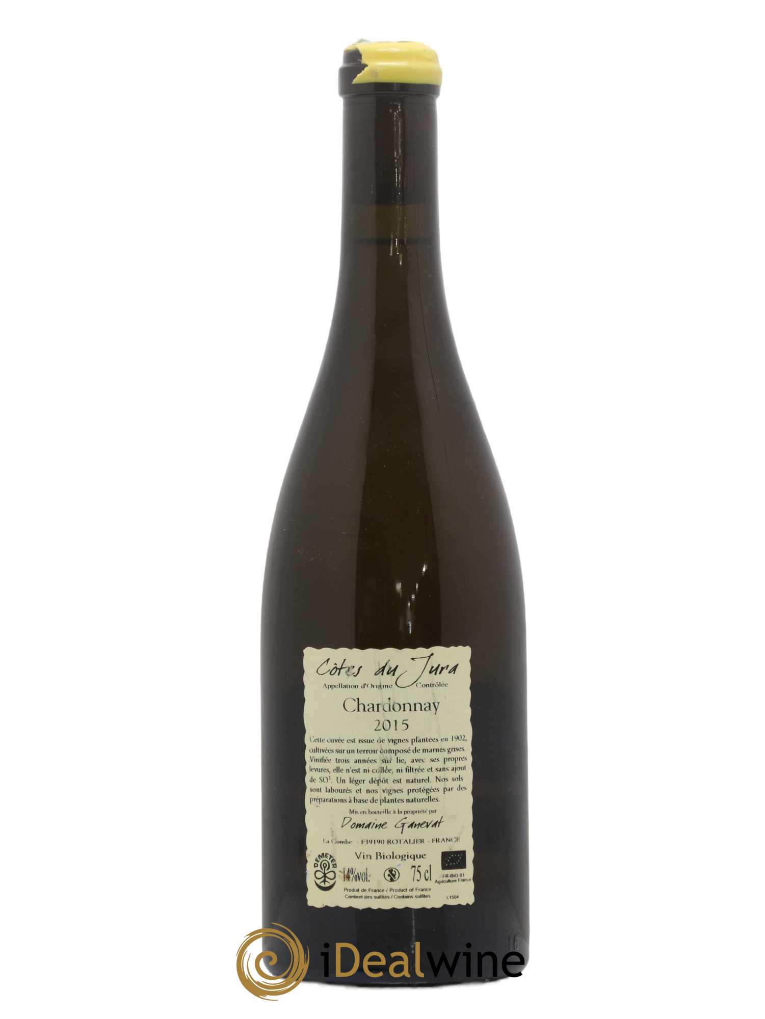 Côtes du Jura Les Chalasses Vieilles Vignes Jean-François Ganevat (Domaine) 2015 - Lot de 1 bouteille - 1