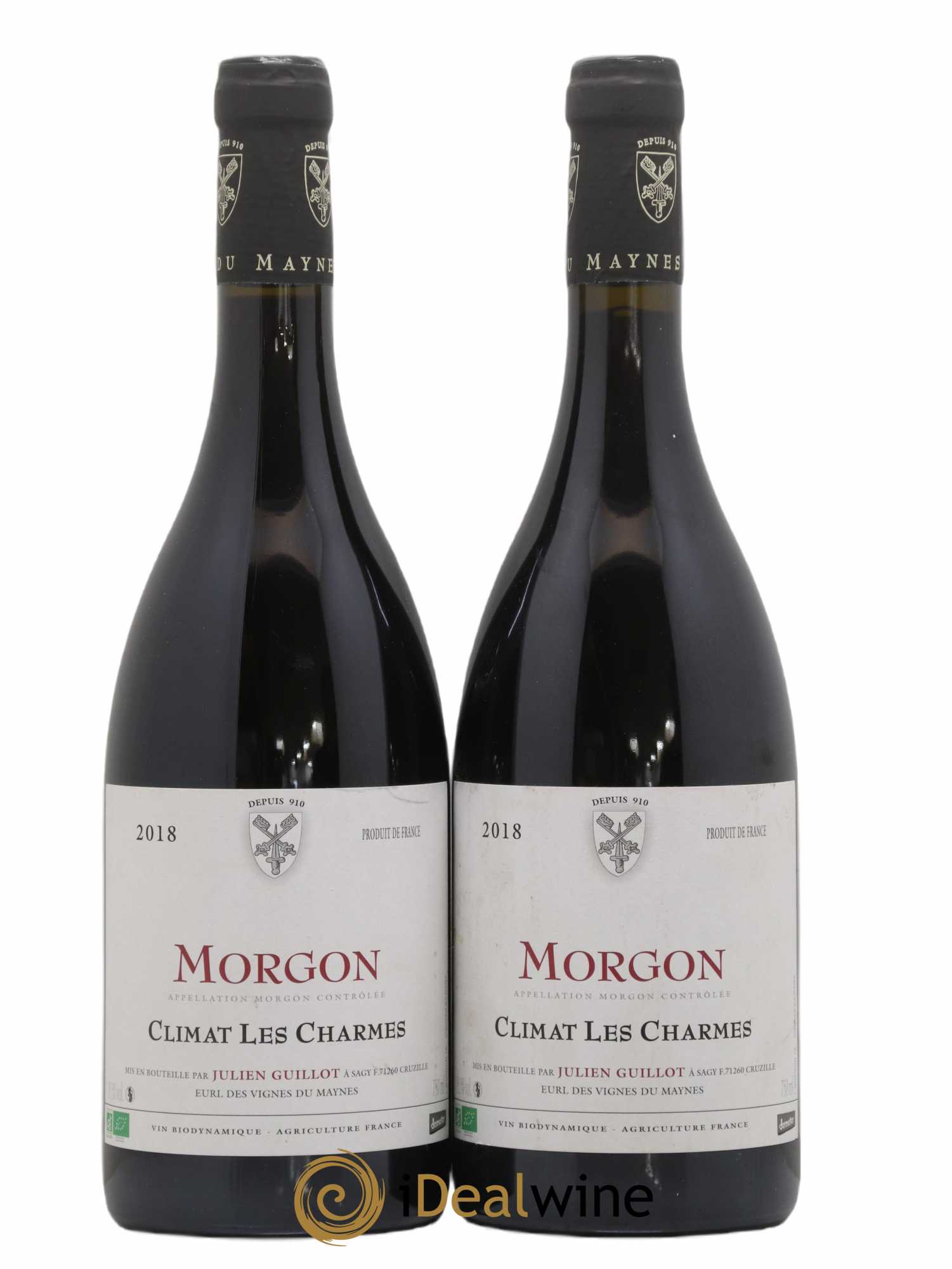 Morgon Les Charmes Les Vignes du Maynes 2018 - Lot de 2 bouteilles - 0