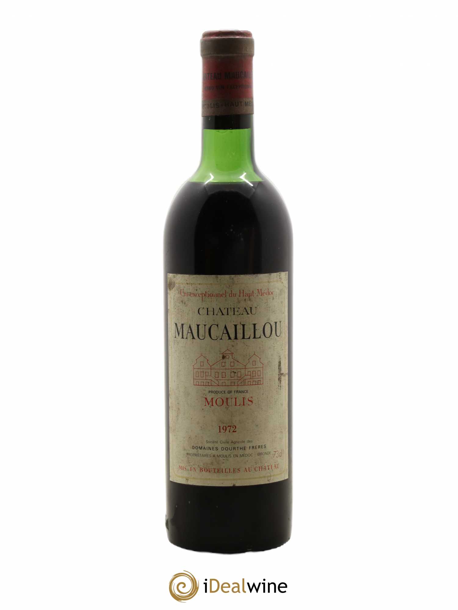 Château Maucaillou 1972 - Lot de 1 bouteille - 0