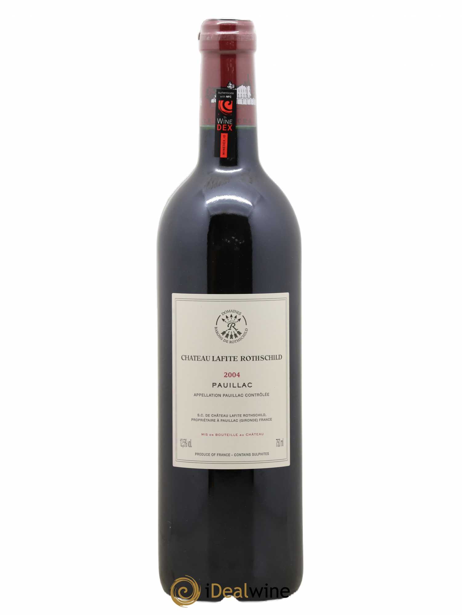 Château Lafite Rothschild 1er Grand Cru Classé 2004 - Lot de 1 bouteille - 1