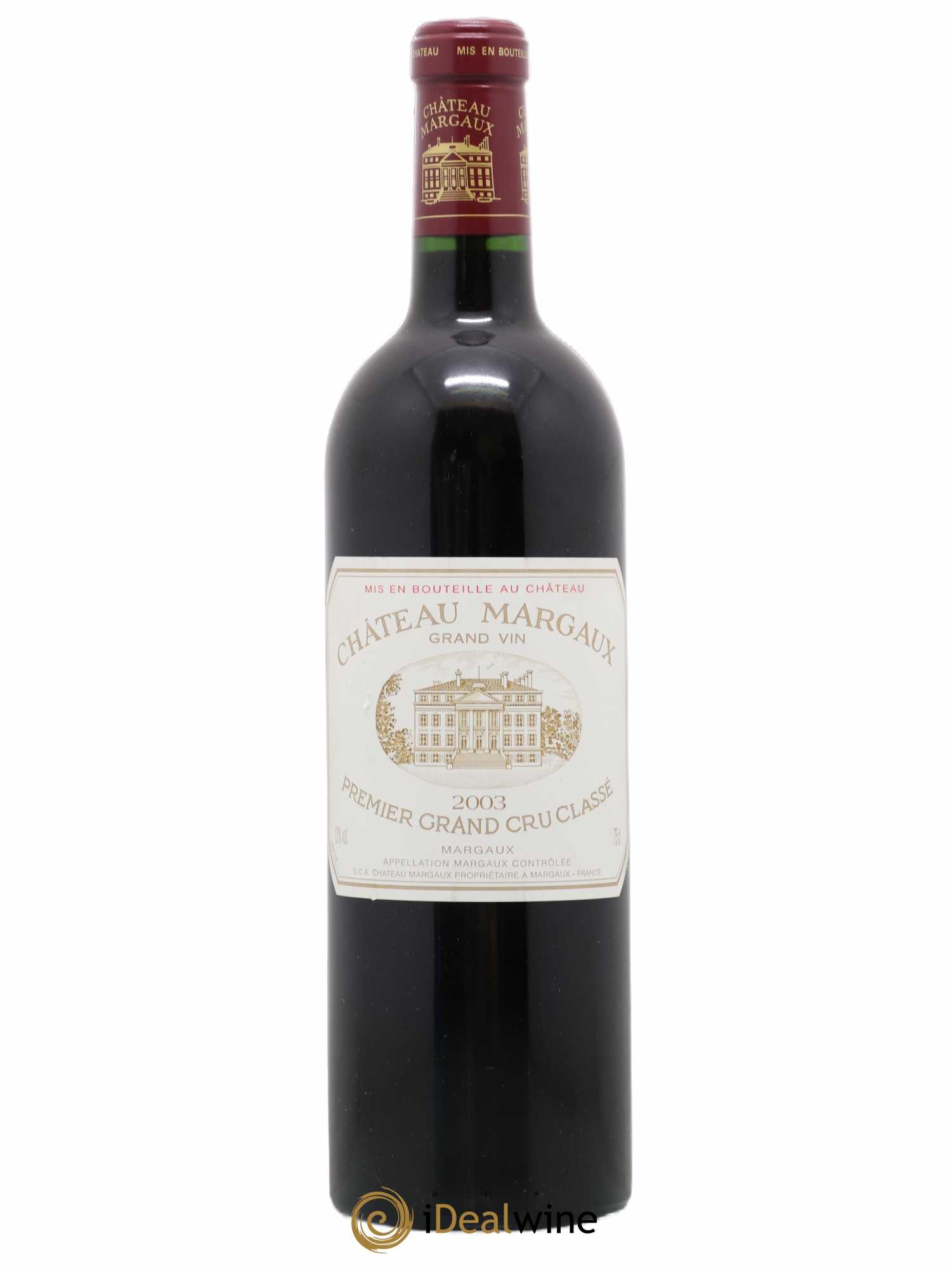 Château Margaux 1er Grand Cru Classé 2003 - Lot de 1 bouteille - 0