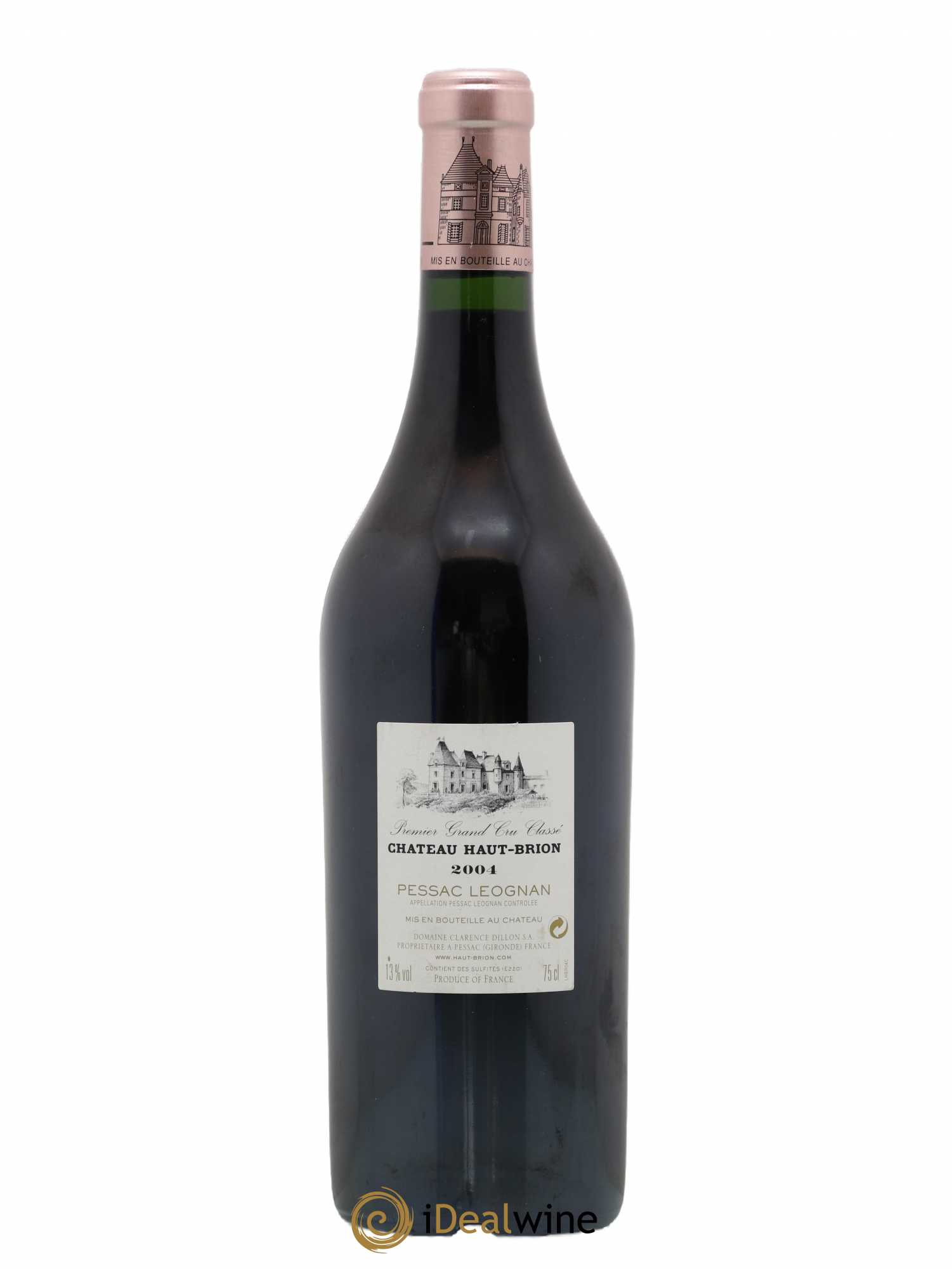 Château Haut Brion 1er Grand Cru Classé 2004 - Lot de 1 bouteille - 1