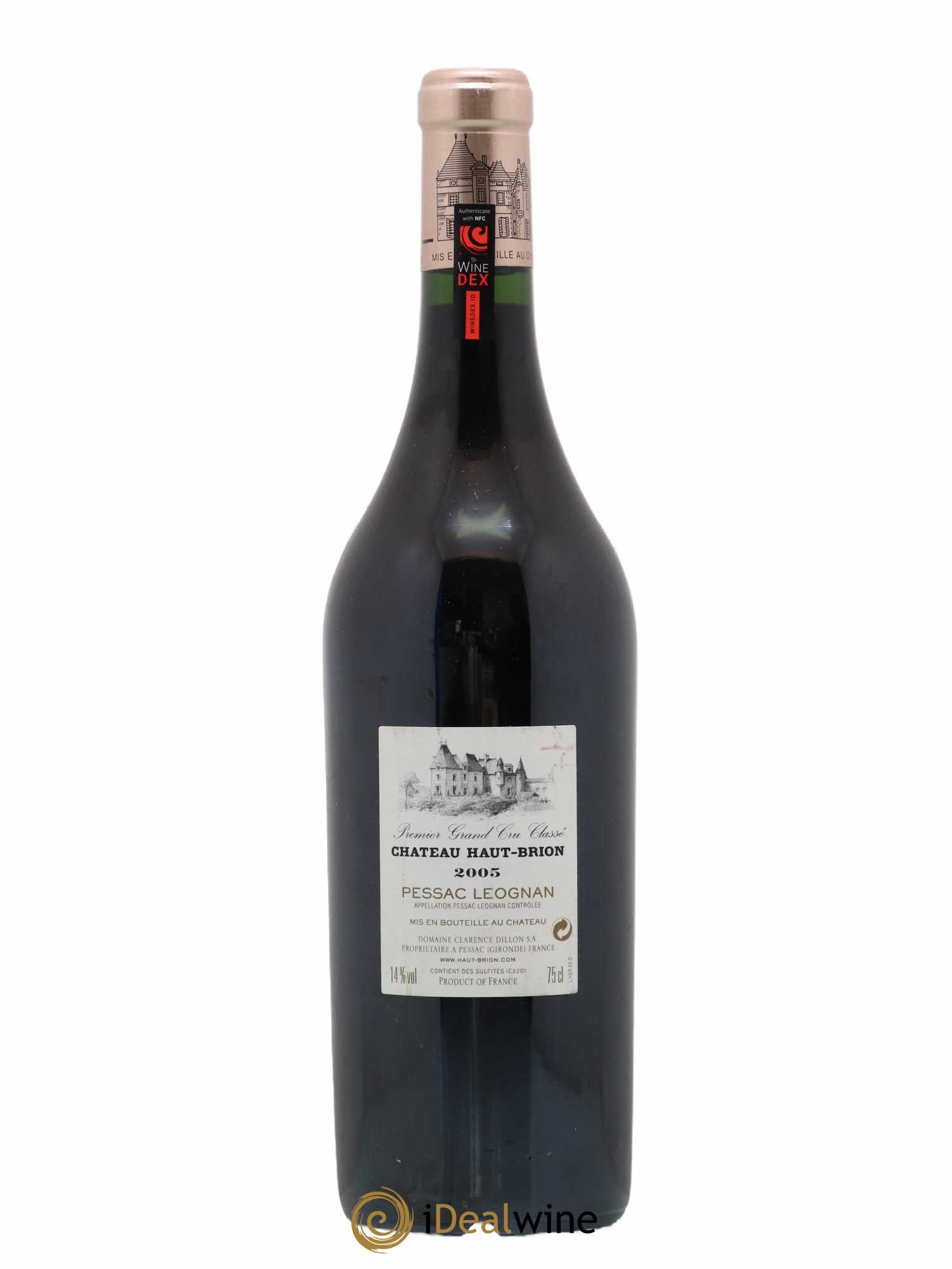 Château Haut Brion 1er Grand Cru Classé 2005 - Lot de 1 bouteille - 1