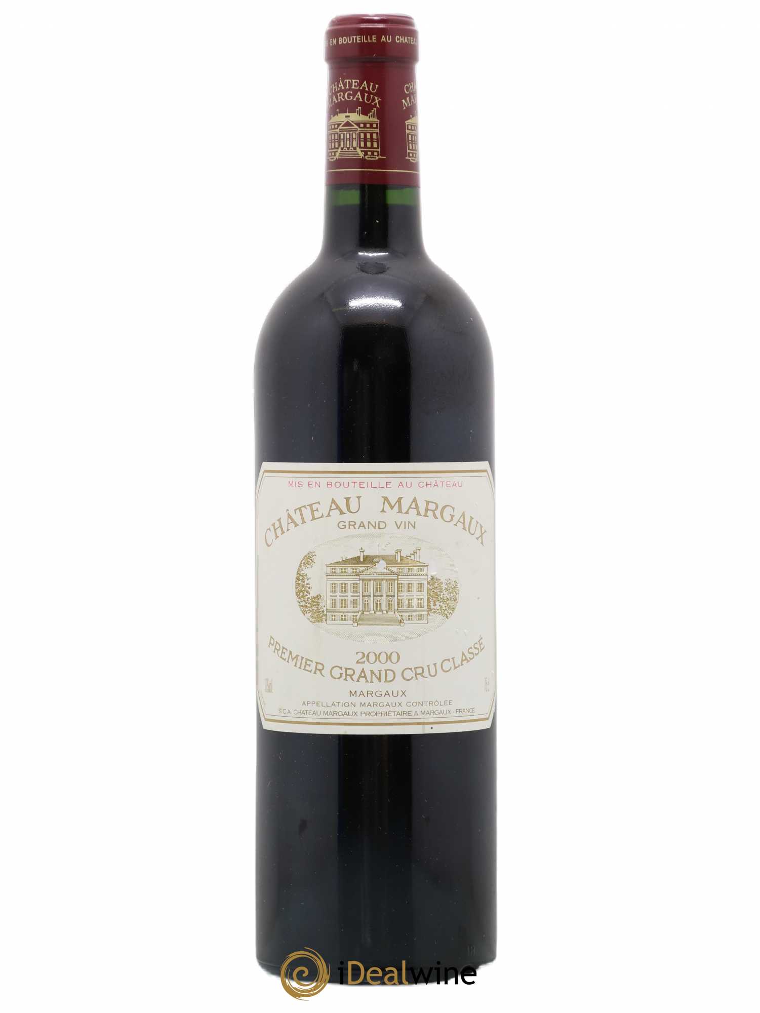 Château Margaux 1er Grand Cru Classé 2000 - Lot de 1 bouteille - 0