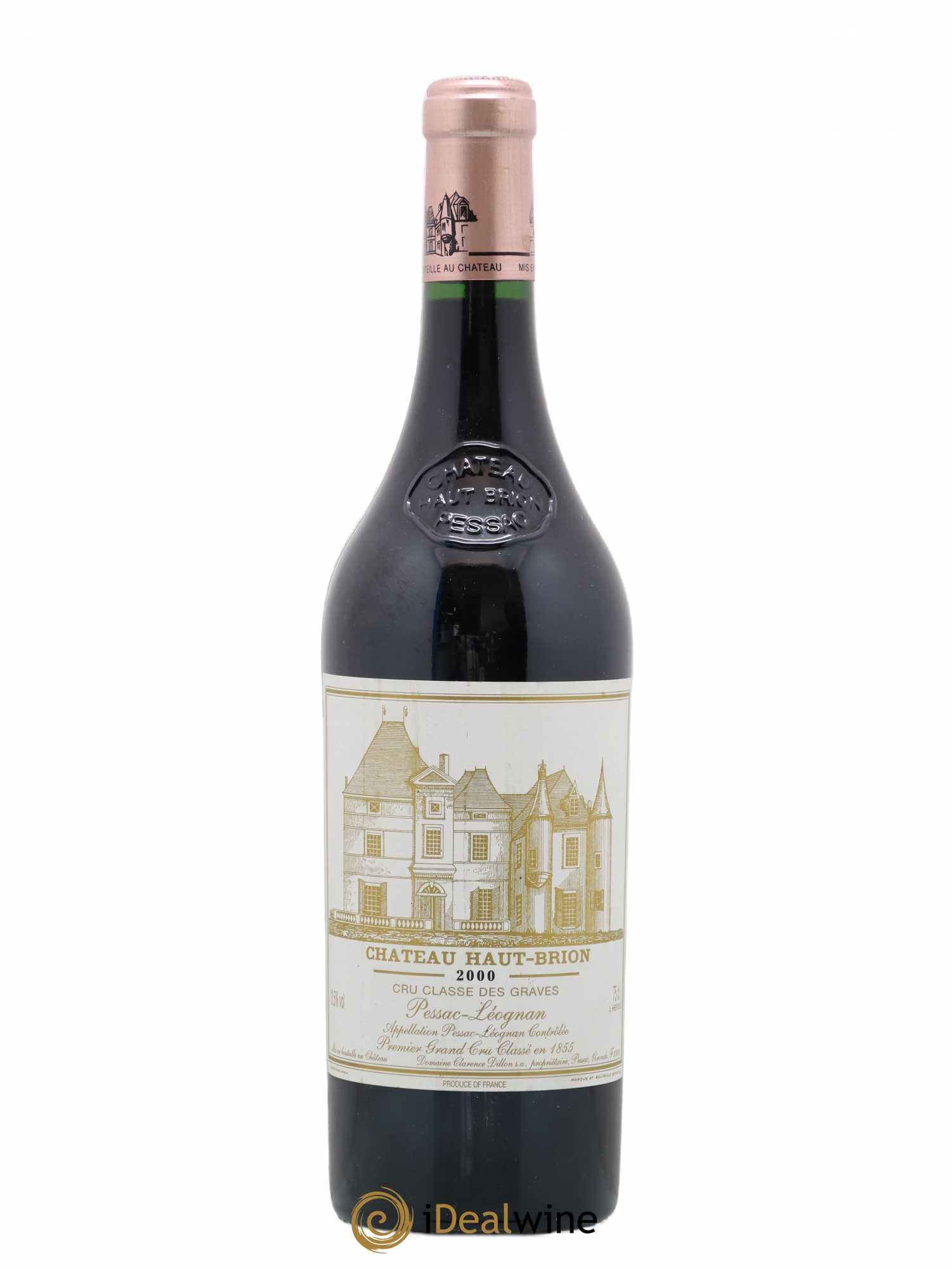 Château Haut Brion 1er Grand Cru Classé 2000 - Lot de 1 bouteille - 0