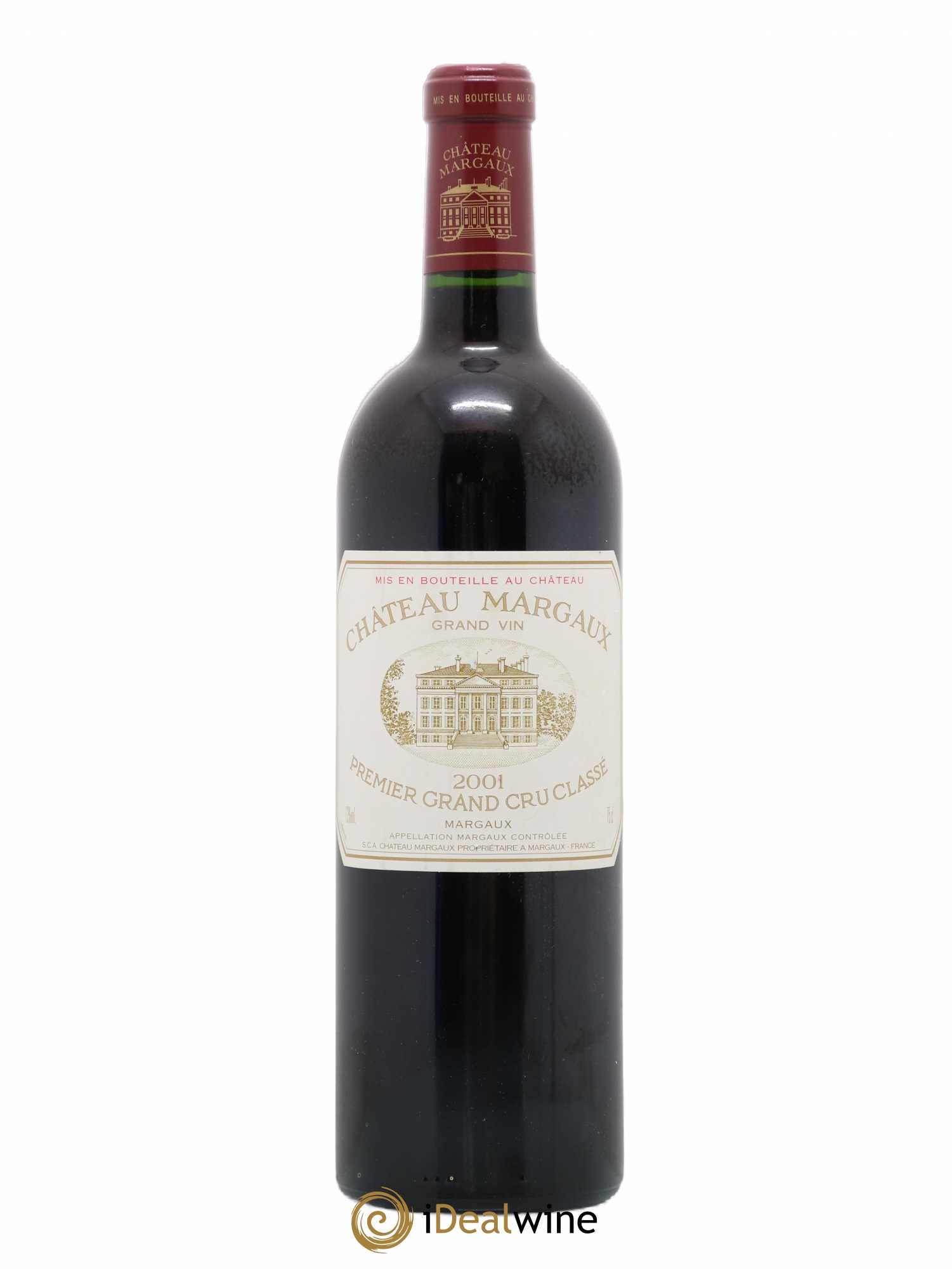 Château Margaux 1er Grand Cru Classé 2001 - Lot de 1 bouteille - 0