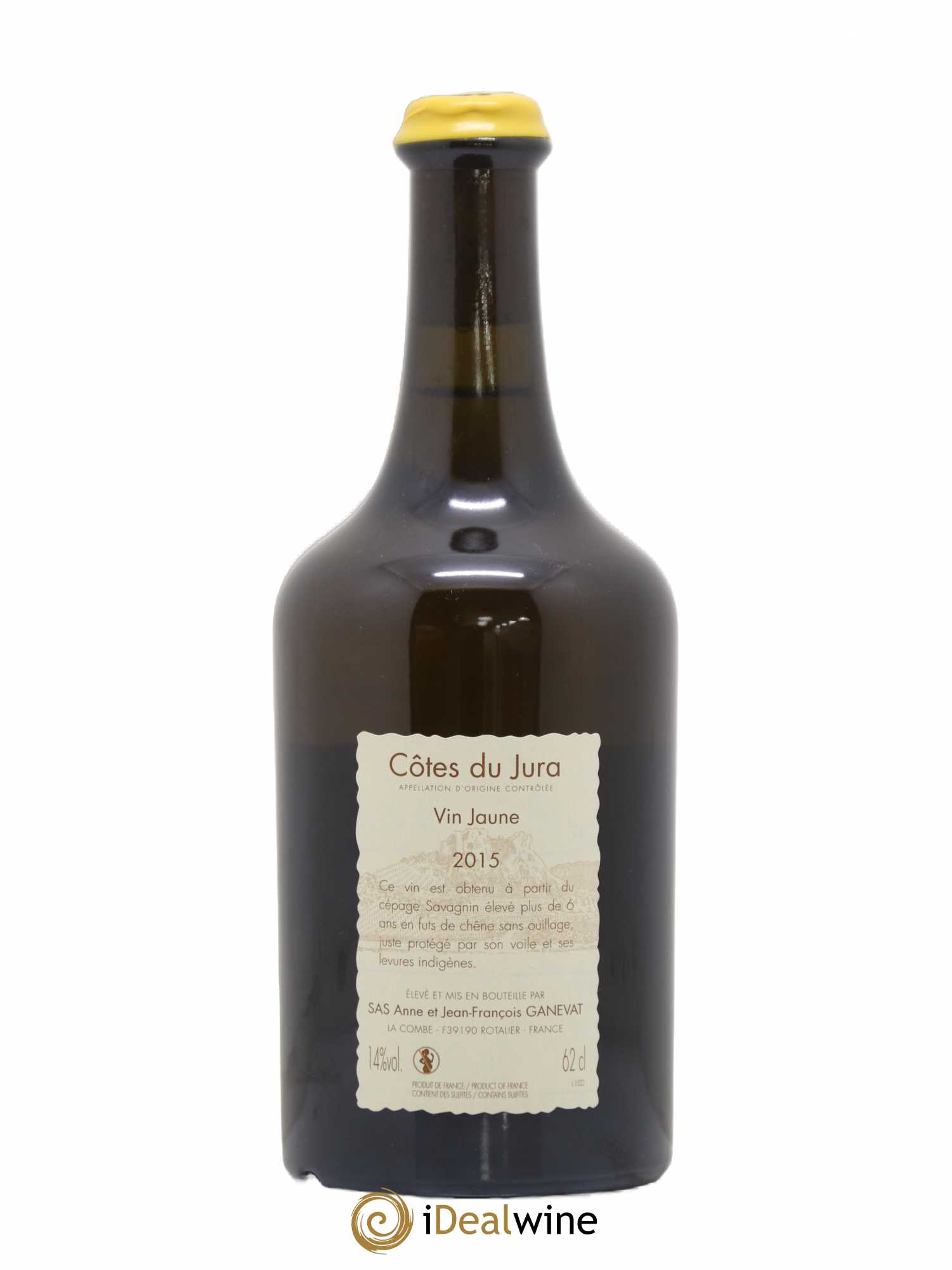 Côtes du Jura Vin Jaune SAS Anne et Jean-François Ganevat 2015 - Posten von 1 Flasche - 1
