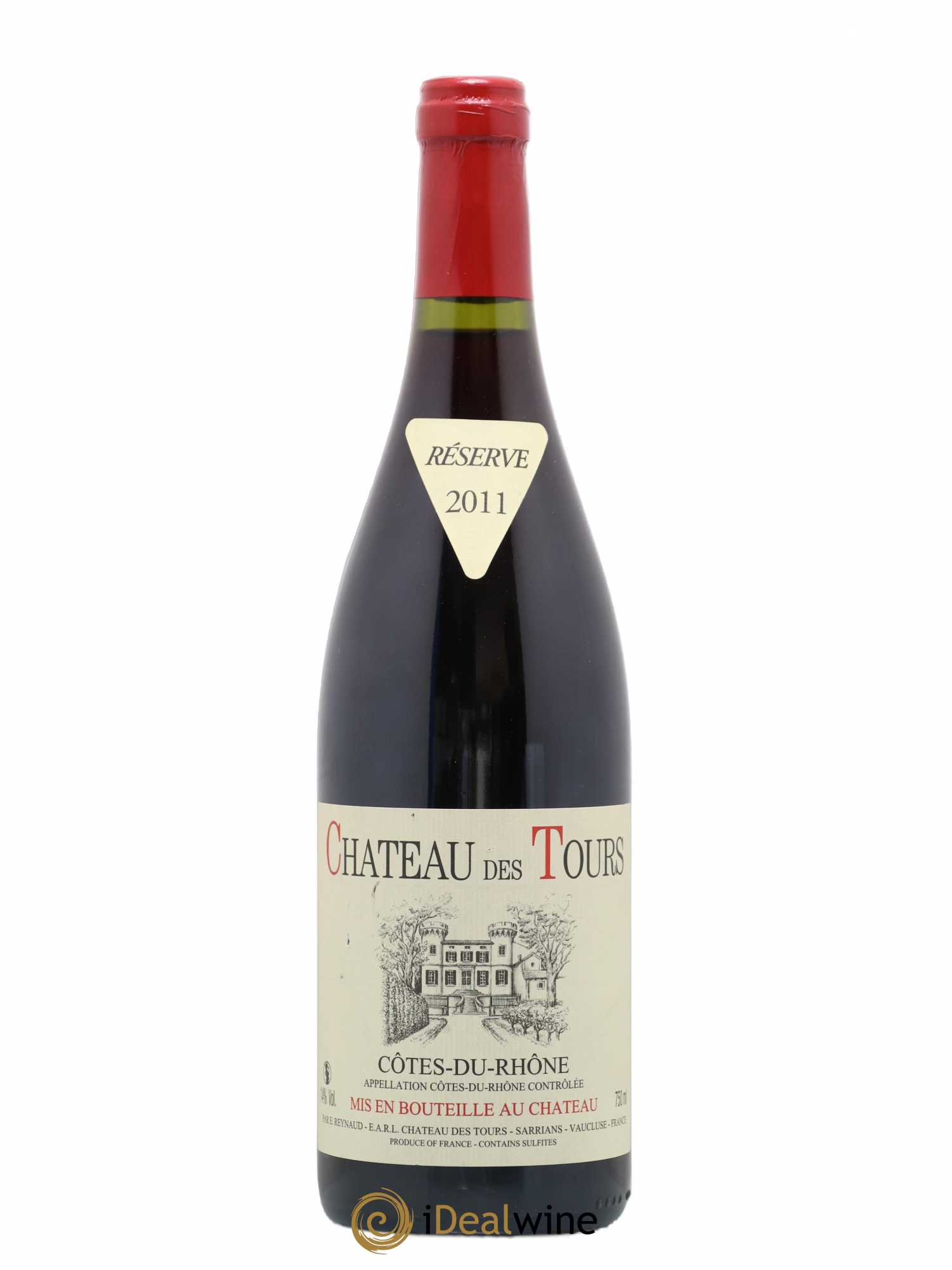 Côtes-du-Rhône Château des Tours Emmanuel Reynaud 2011 - Lot de 1 bouteille - 0