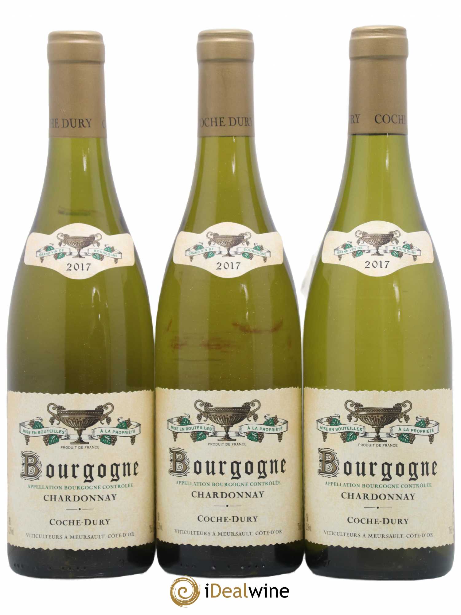 Bourgogne Coche Dury (Domaine) 2017 - Lot de 3 bouteilles - 0